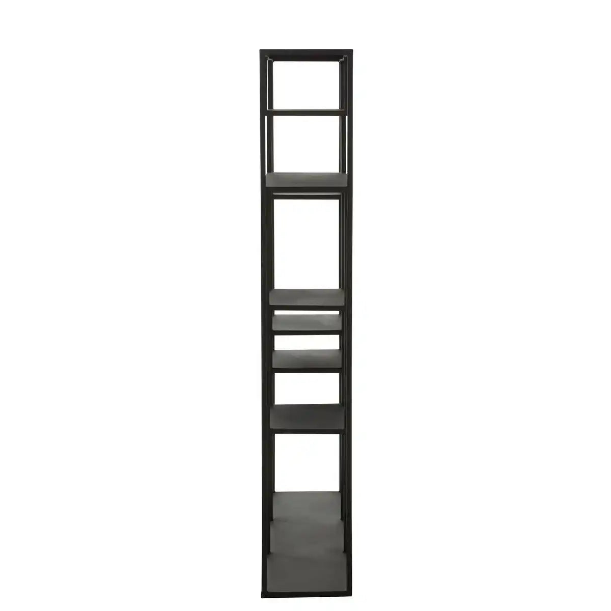 J-Line Rack Unebenes Regal Metall Schwarz - HomeDesign Knaus