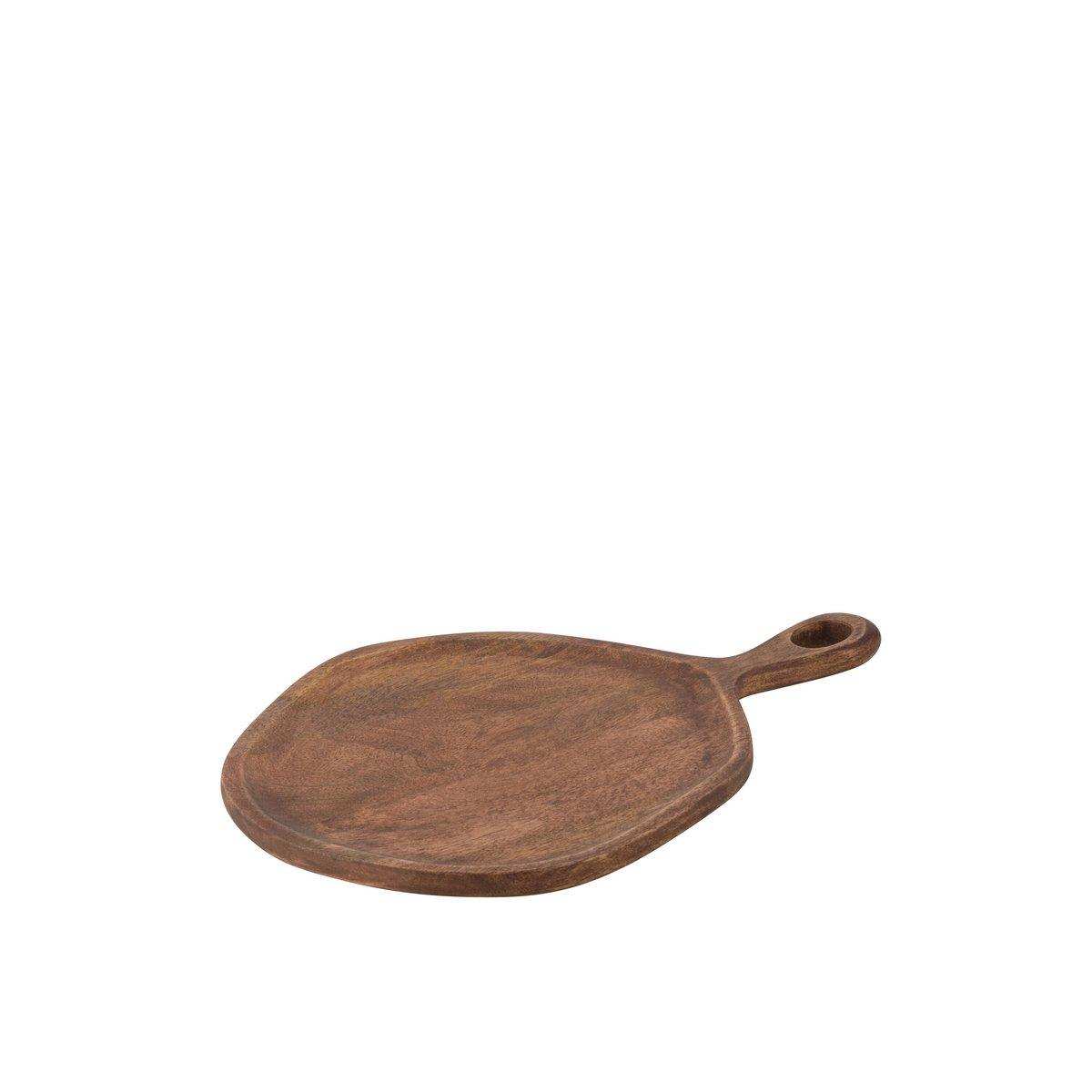 J-Line Schneidebrett Goa Mangoholz Braun Klein - HomeDesign Knaus