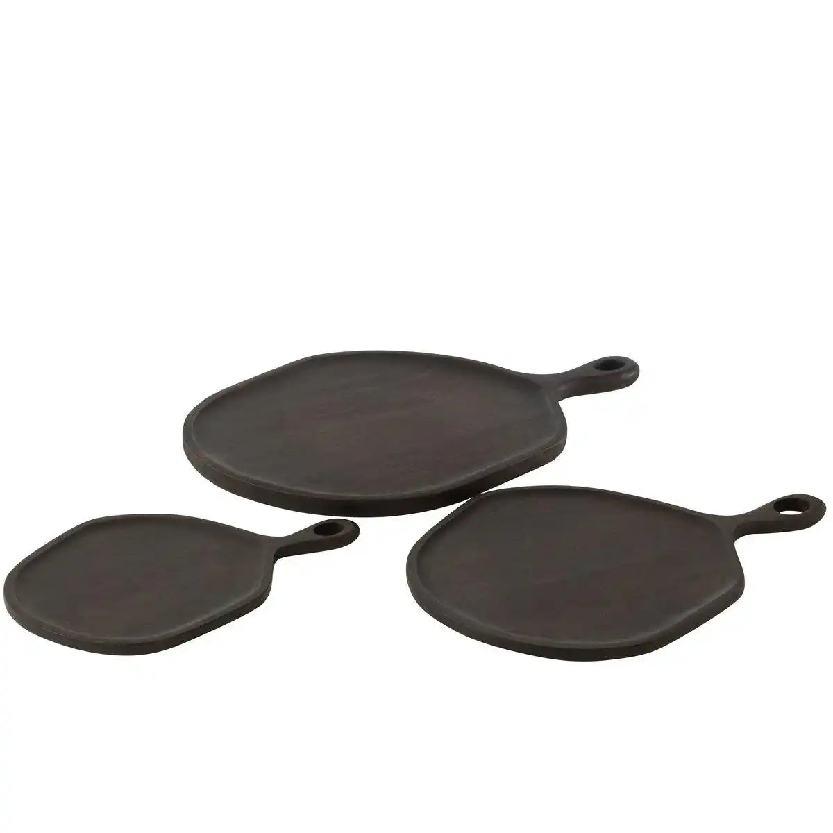 J-Line Schneidebrett Goa Mangoholz Wenge groß - HomeDesign Knaus