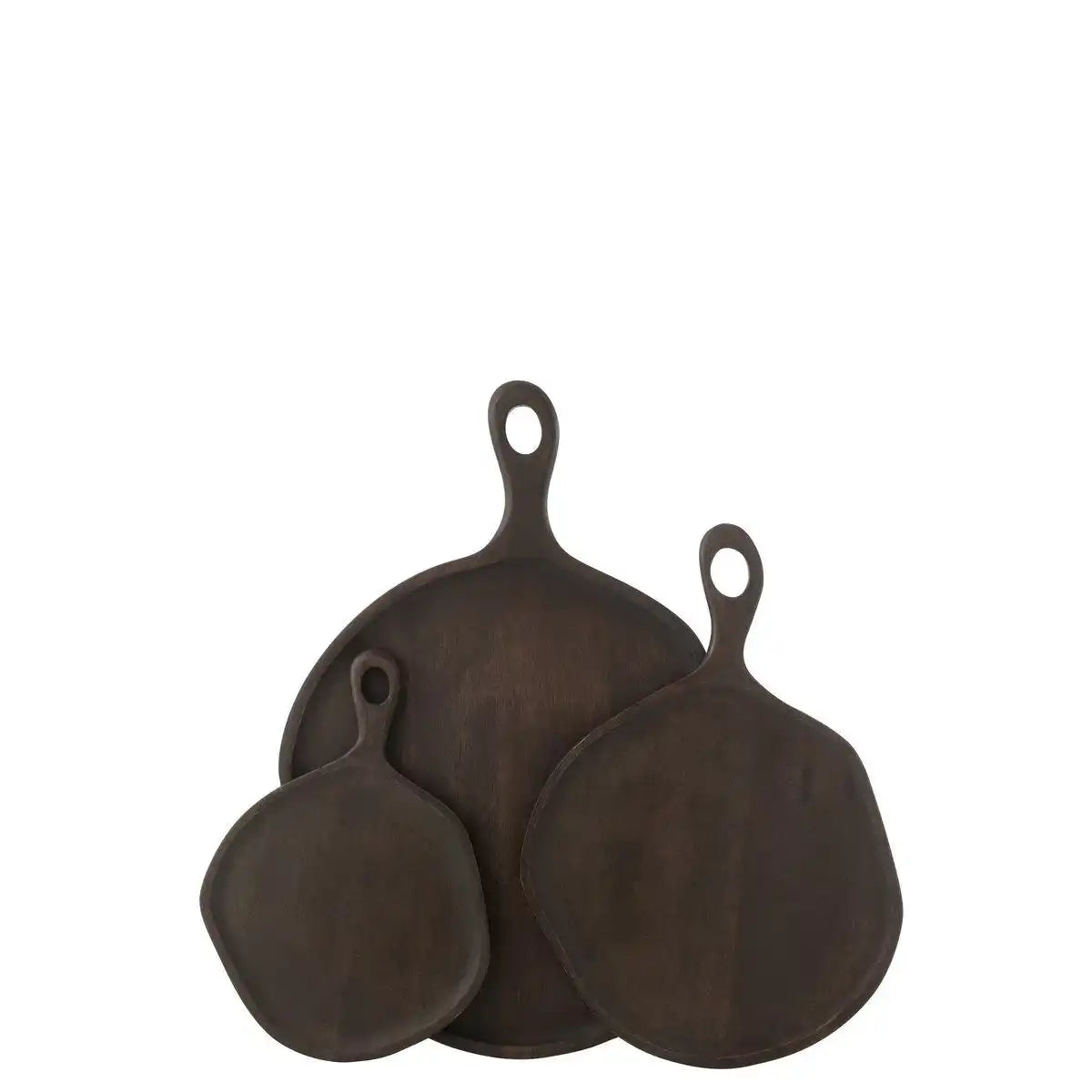 J-Line Schneidebrett Goa Mangoholz Wenge groß - HomeDesign Knaus