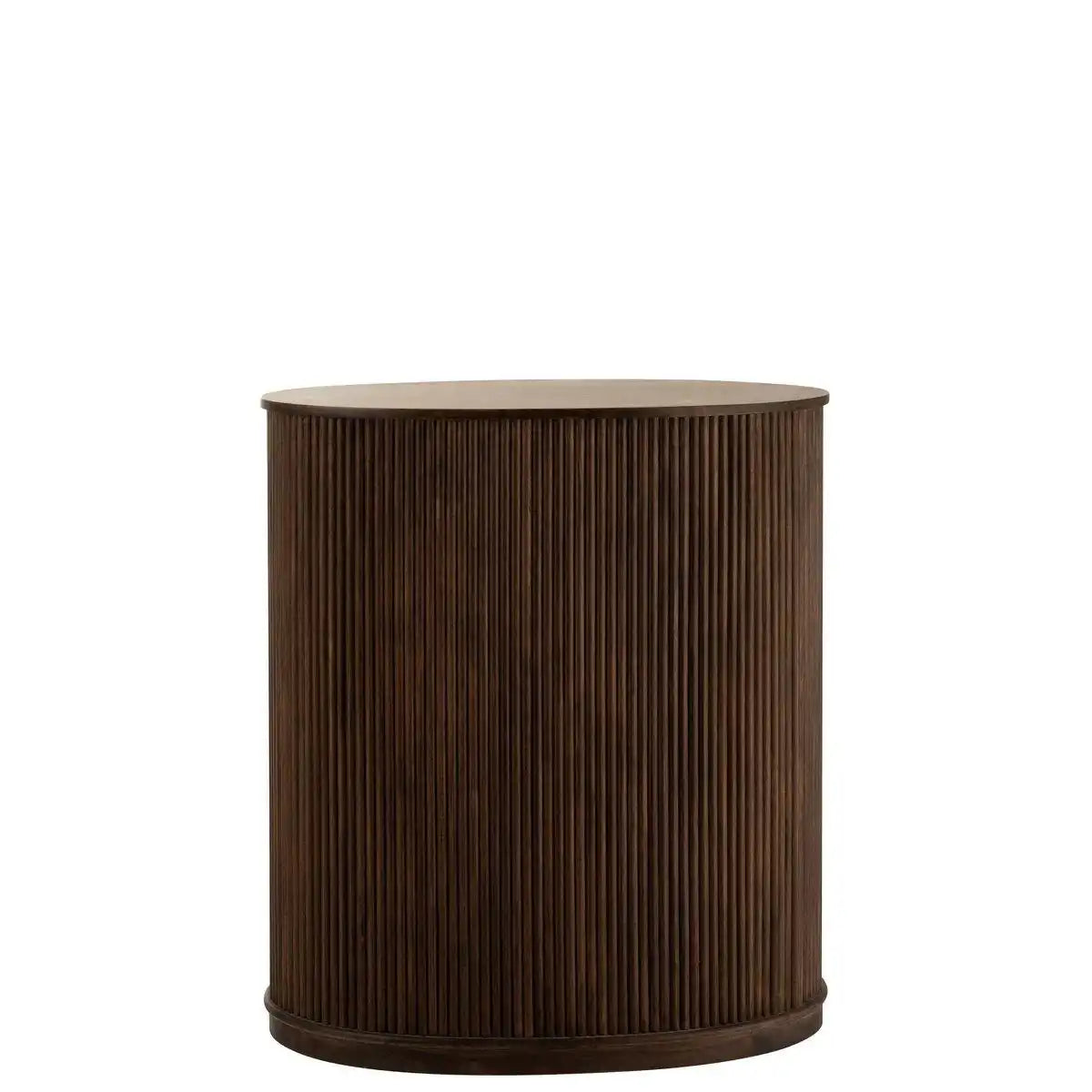 J-Line Schrank Reyi Mangoholz Dunkelbraun - HomeDesign Knaus