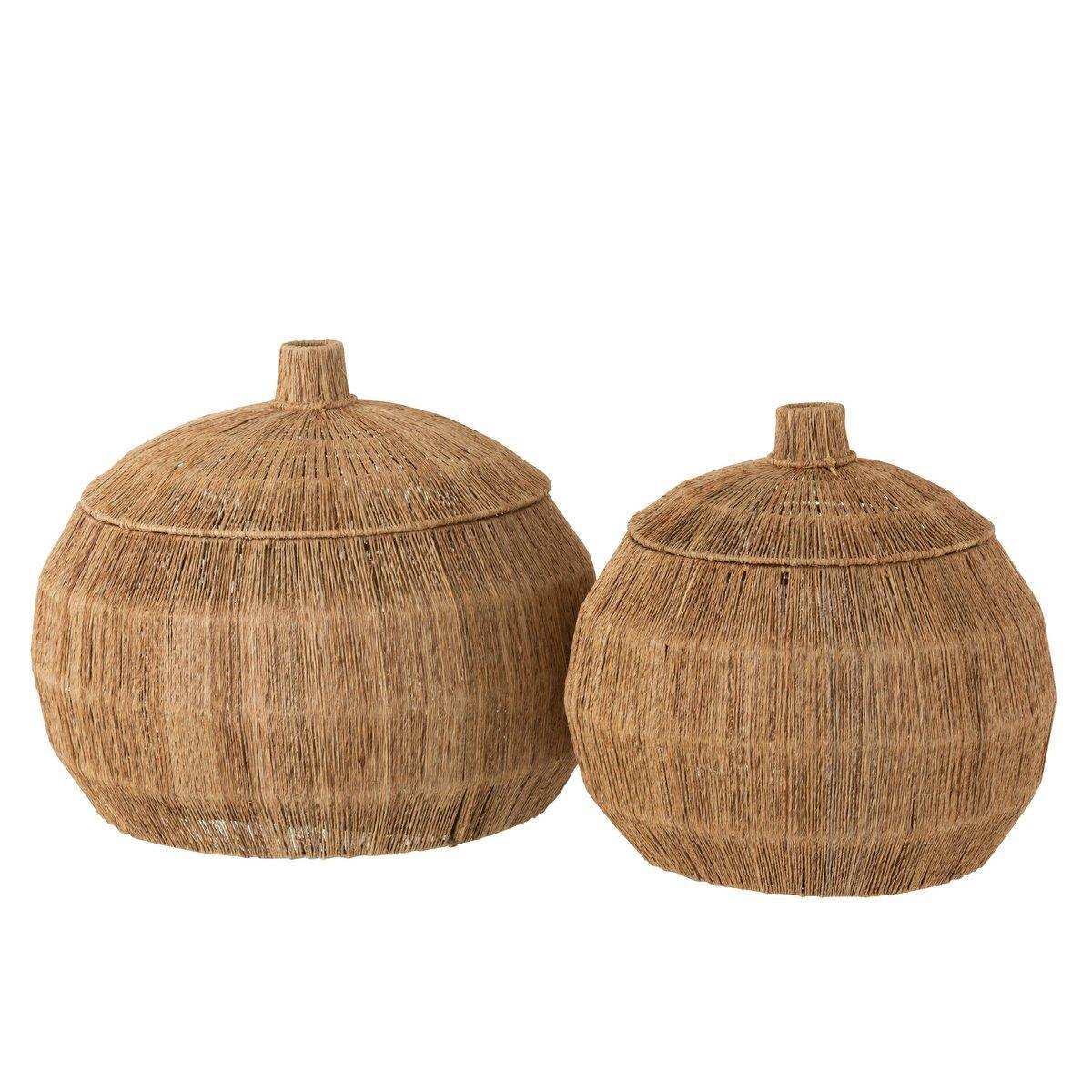 J-Line Set 2 Mann Dantya Bal Jute Natur - HomeDesign Knaus