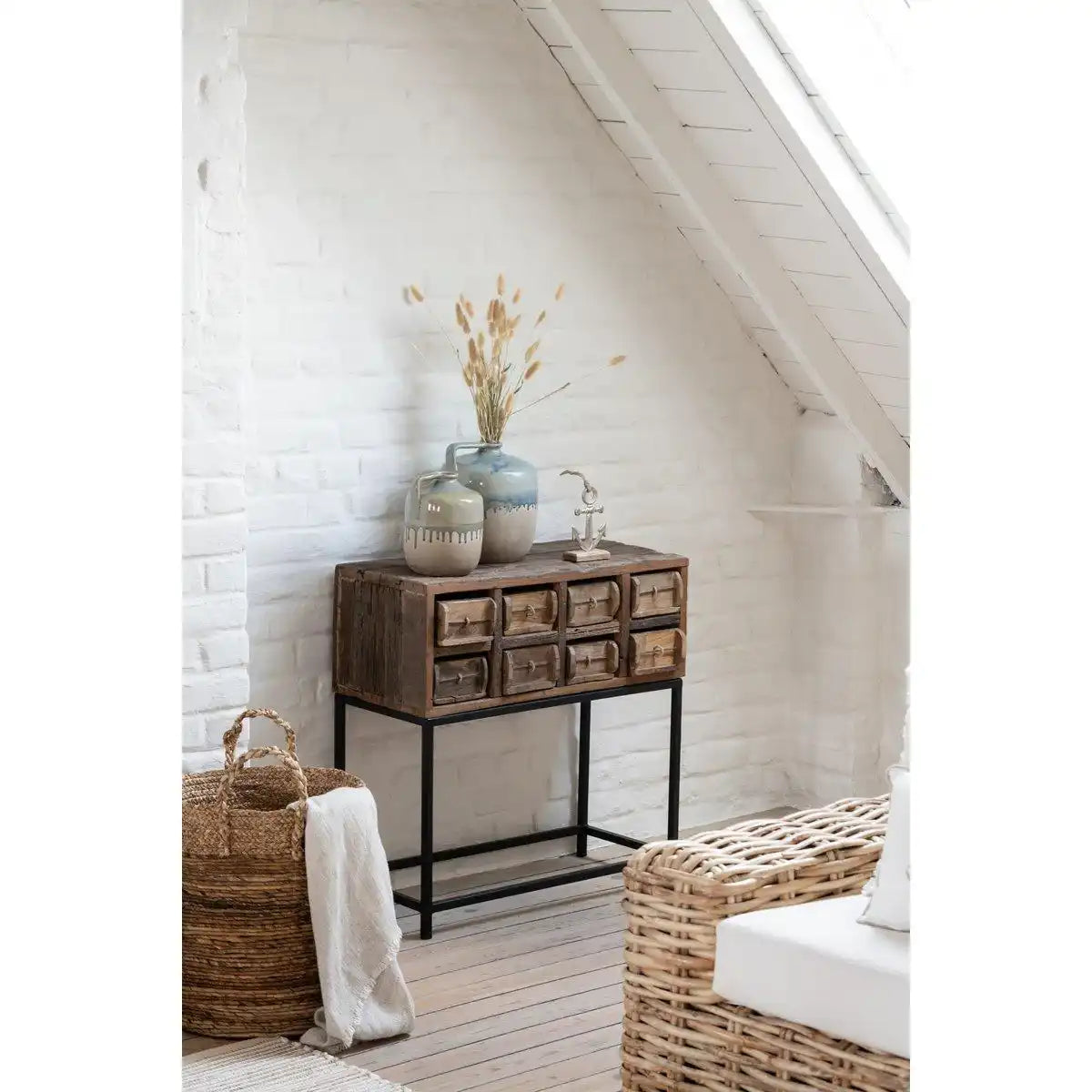 J-Line Set aus drei Körben Lucie Bast Natural - HomeDesign Knaus