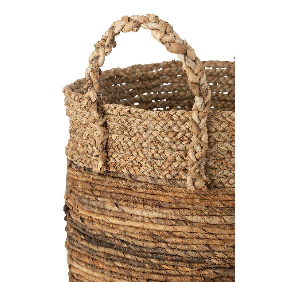 J-Line Set aus drei Körben Lucie Bast Natural - HomeDesign Knaus