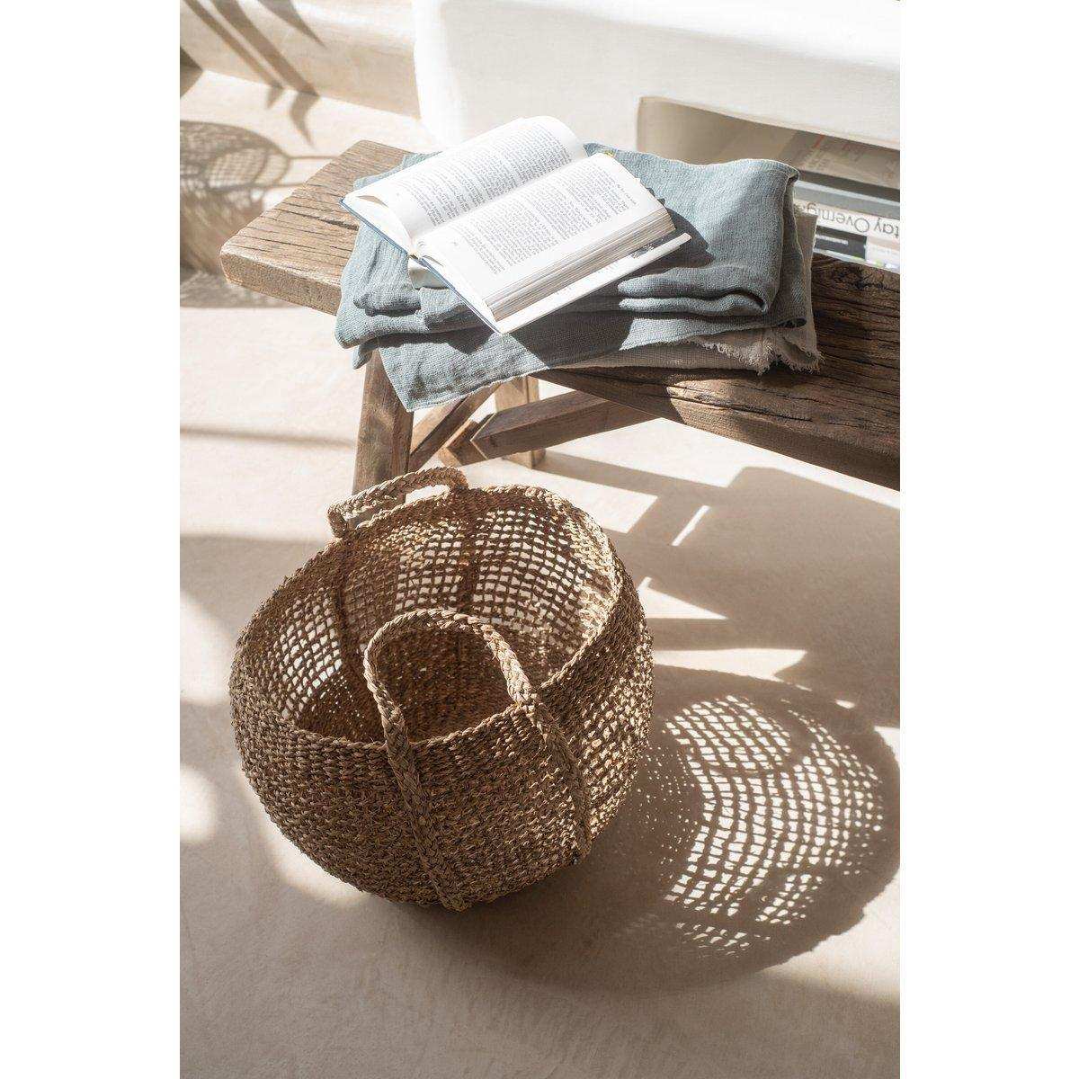 J-Line Set mit 2 Körben Tosai Seagrass Natural - HomeDesign Knaus