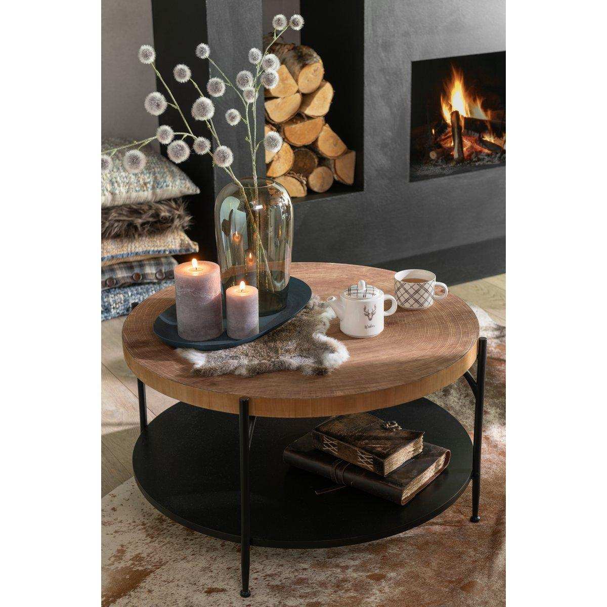 J-Line Set mit 2 Schüsseln, oval, Eisenblau - HomeDesign Knaus