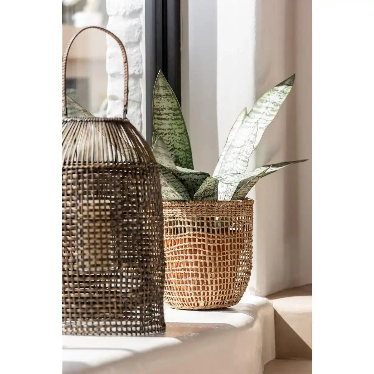 J-Line Set mit 5 Körben Oasis Seagrass Light Natural - HomeDesign Knaus