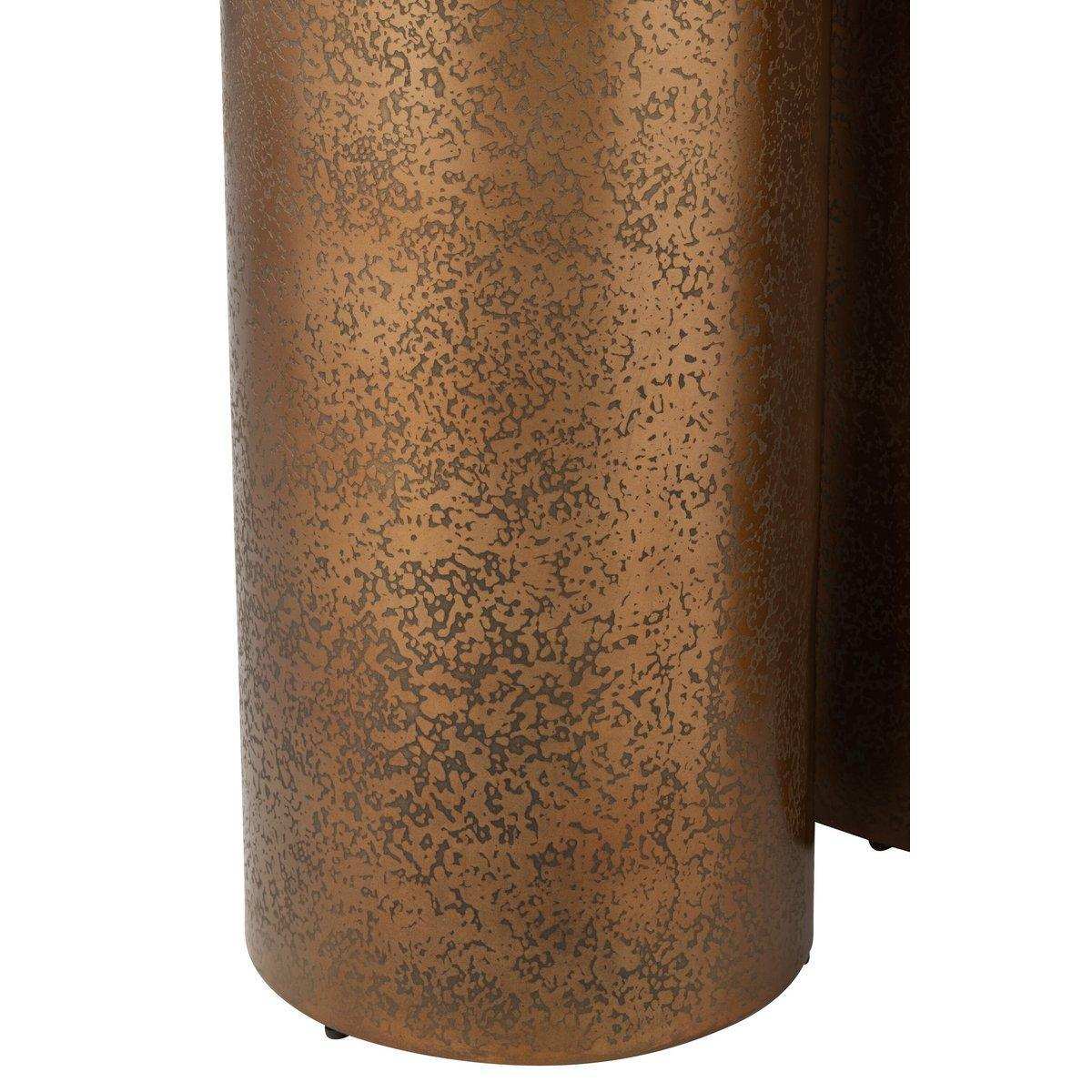 J-Line Set Van 3 Pilaren Rond Metal Gold - HomeDesign Knaus