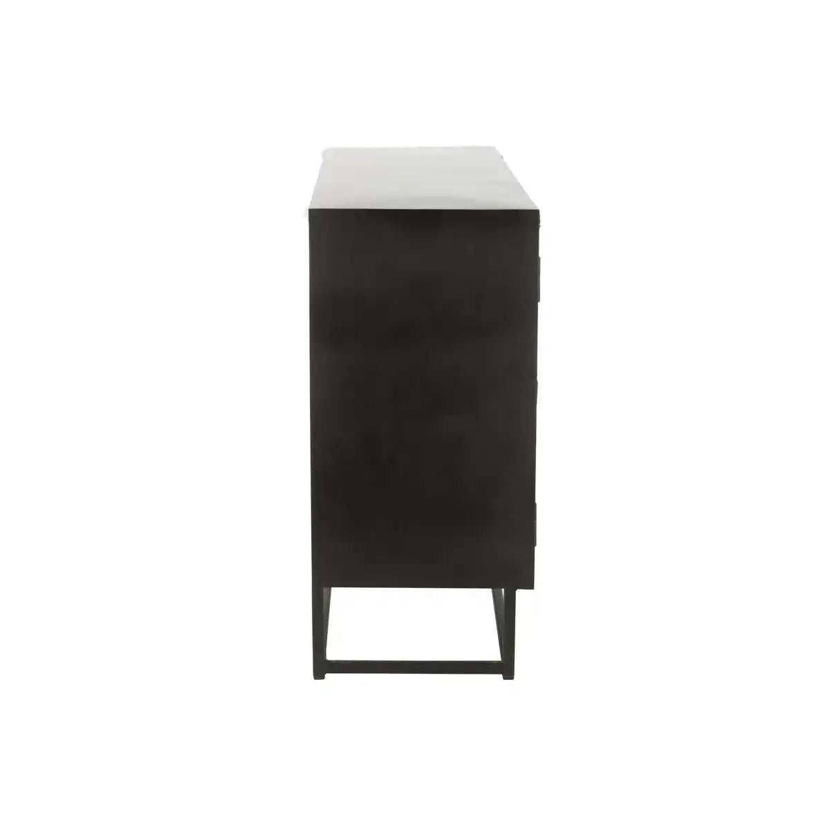 J-Line Sideboard Shanil Holz/Eisen Schwarz - HomeDesign Knaus