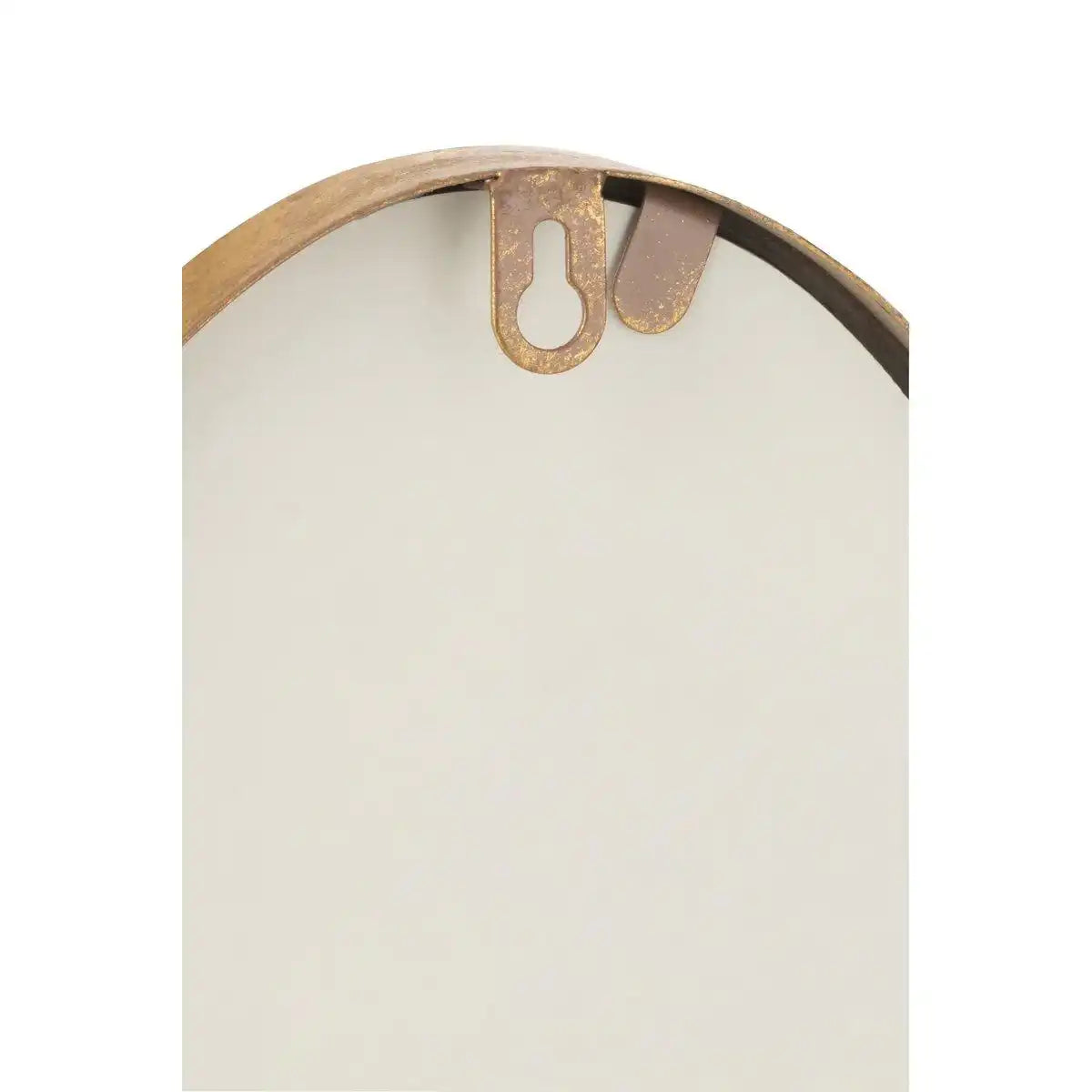 J-Line Spiegel Abstract - Glas - Gold - klein - HomeDesign Knaus