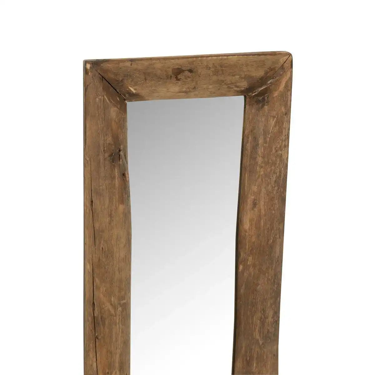 J-Line Spiegel Rechteck – Holz – Braun – klein - HomeDesign Knaus