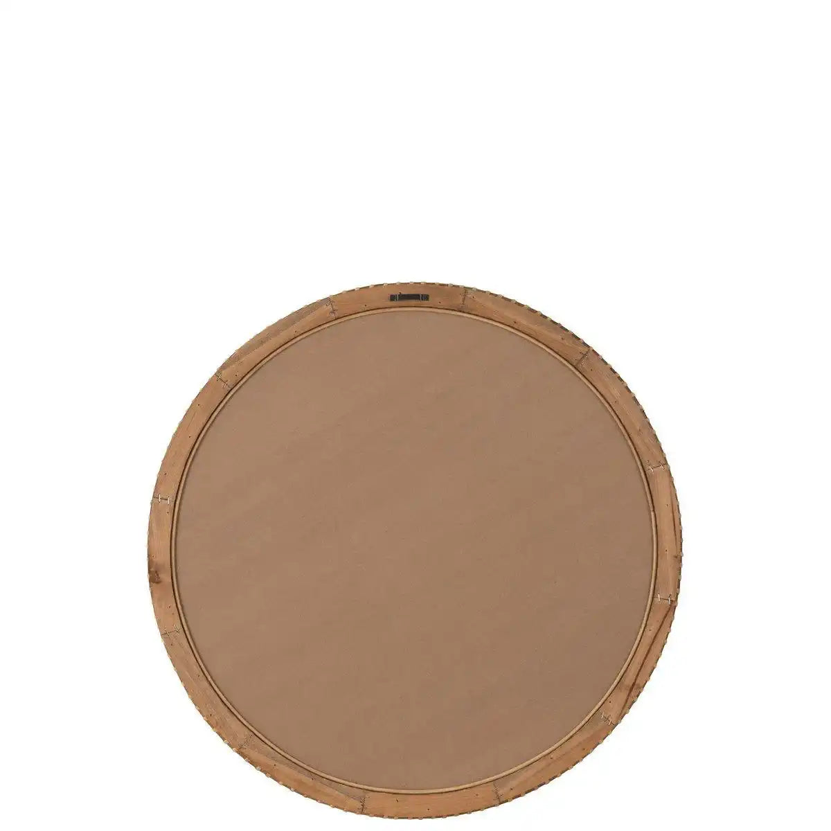 J-Line Spiegel Rund Fichte/Glas Natur - HomeDesign Knaus