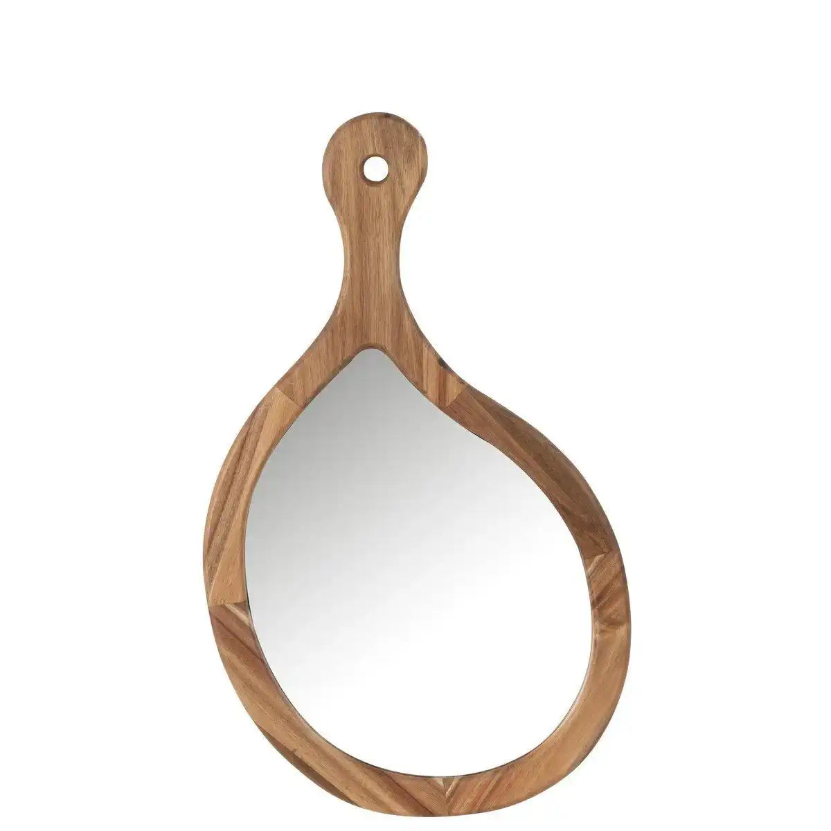 J-Line Spiegelpalette Holz/Glas Natur Large - HomeDesign Knaus