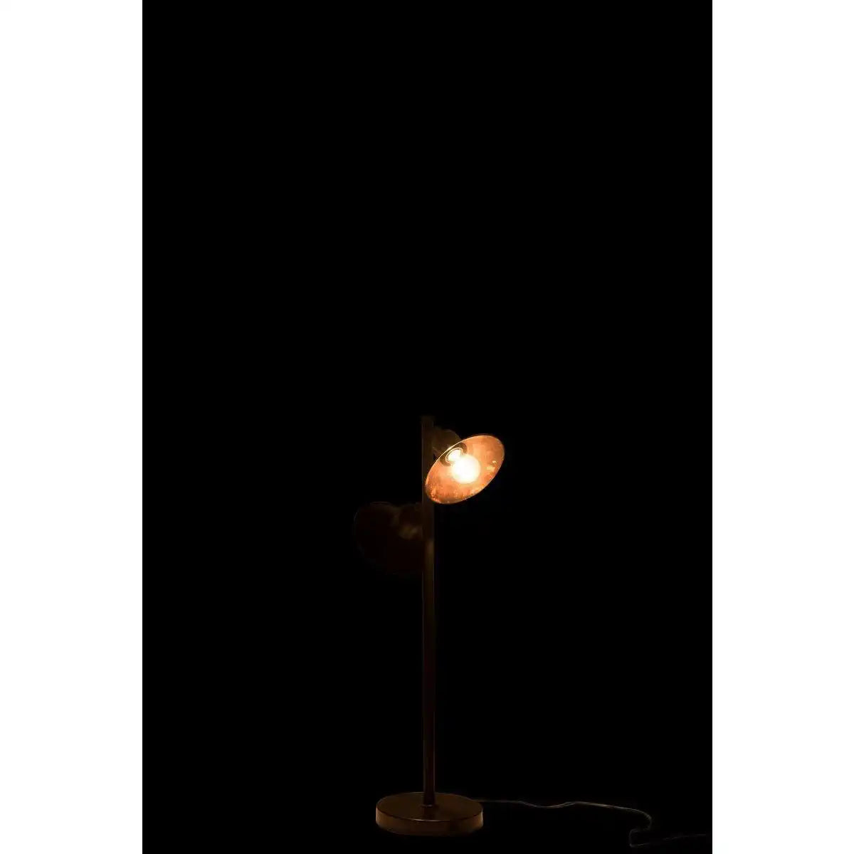 J-Line Stehleuchte 2 Lampen – Eisen – Dunkelbraun - HomeDesign Knaus