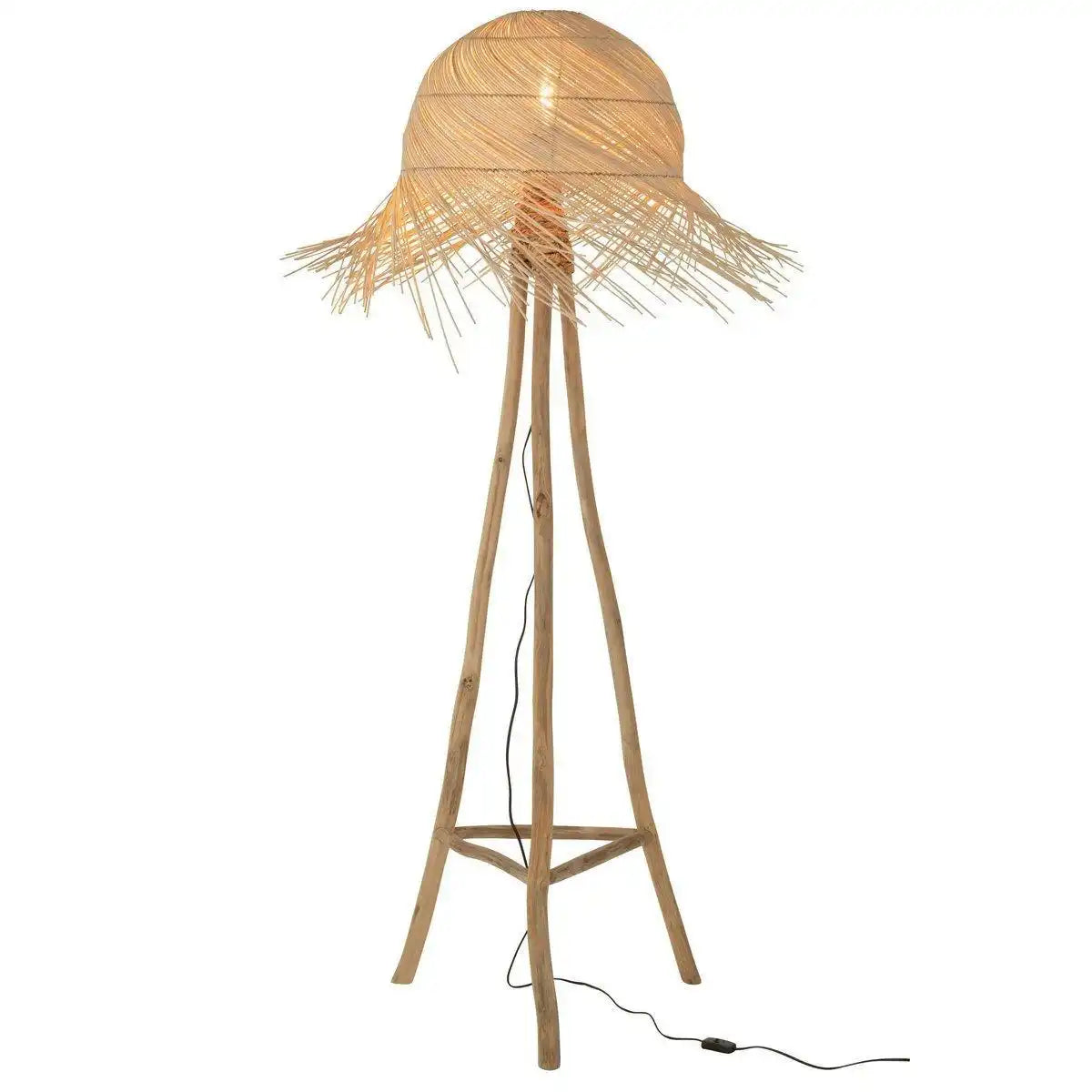 J-Line Stehleuchte Branches - Jute - Natur - HomeDesign Knaus