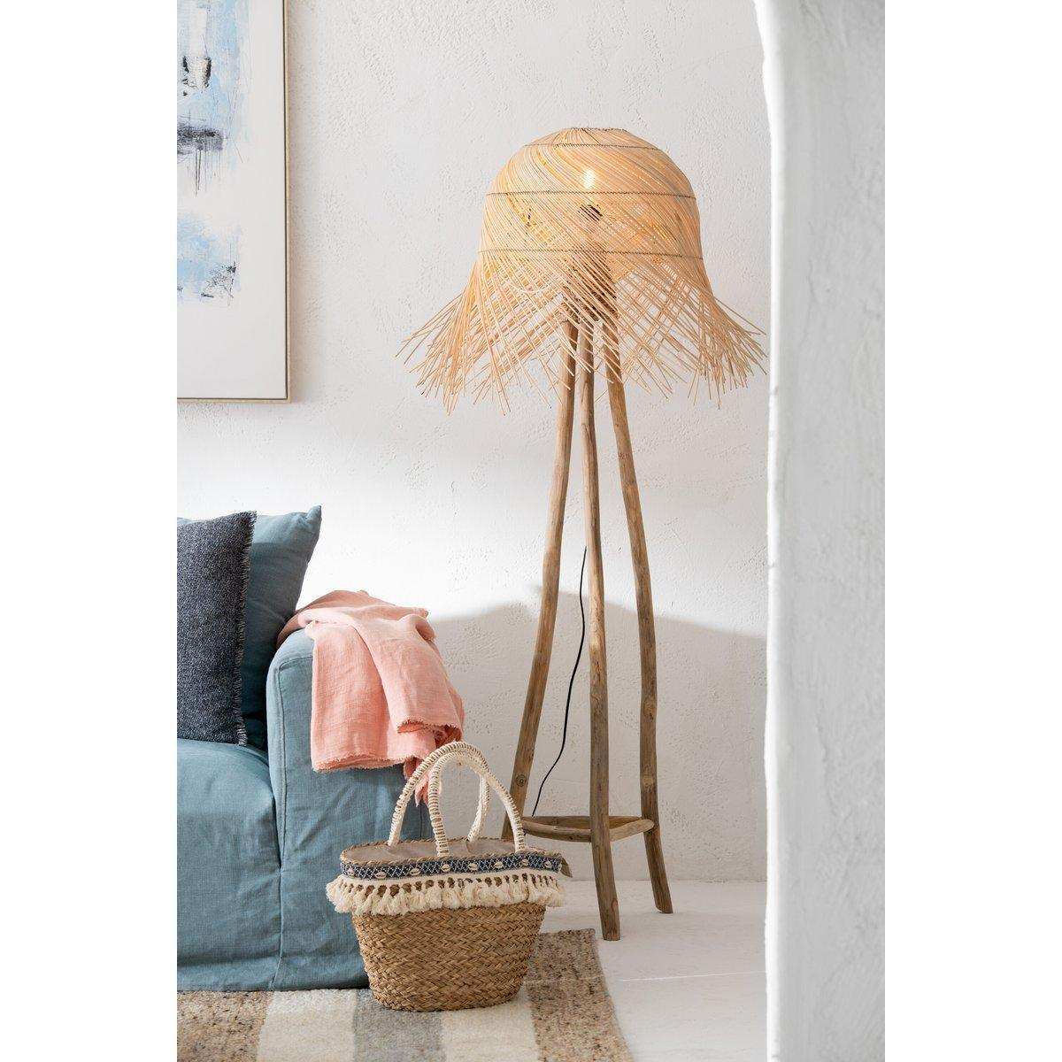 J-Line Stehleuchte Branches - Jute - Natur - HomeDesign Knaus