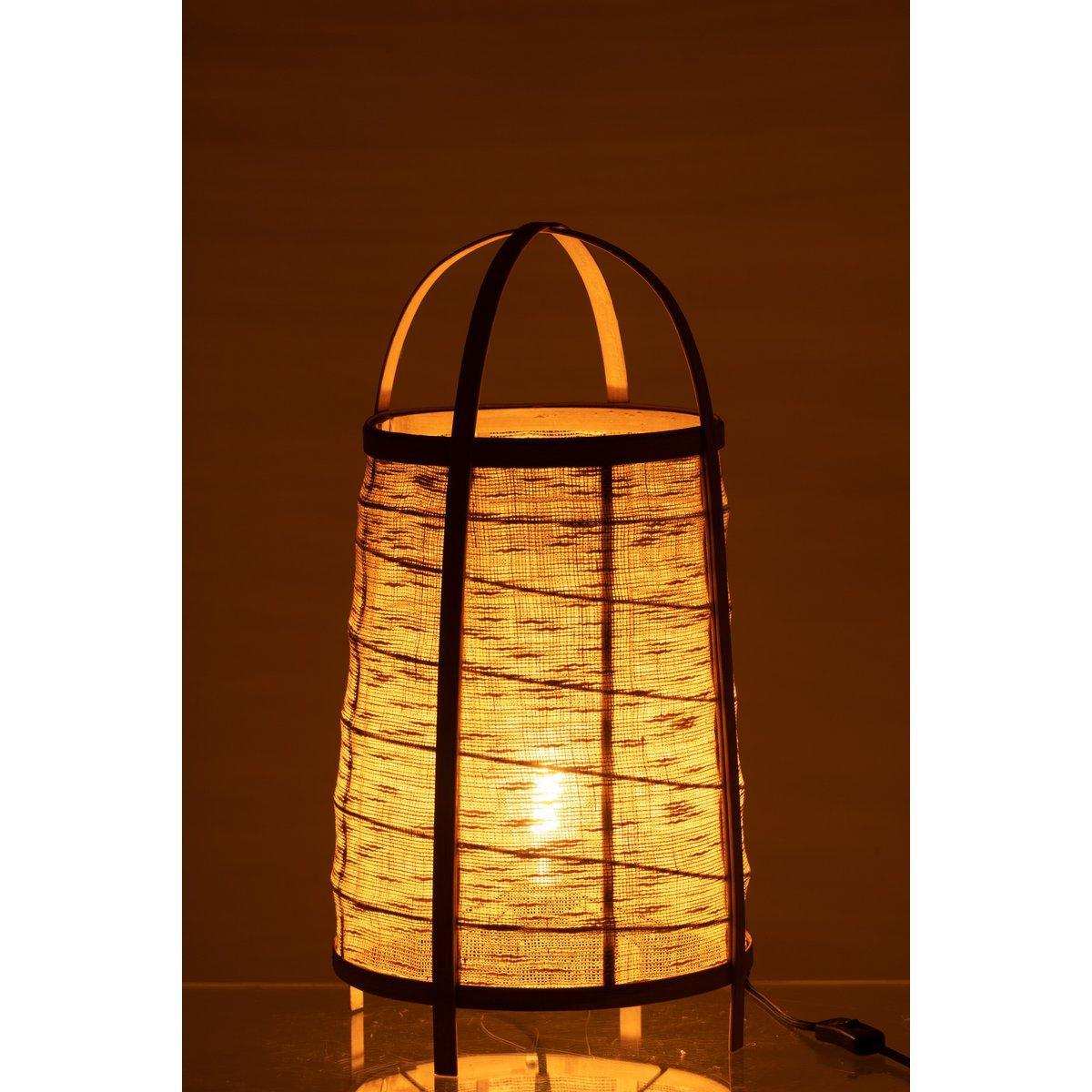 J-Line Stehleuchte Kap – Bambus – Natur - HomeDesign Knaus