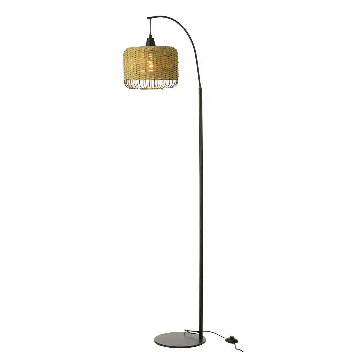 J-Line Stehleuchte Laterne Metall Grün - HomeDesign Knaus