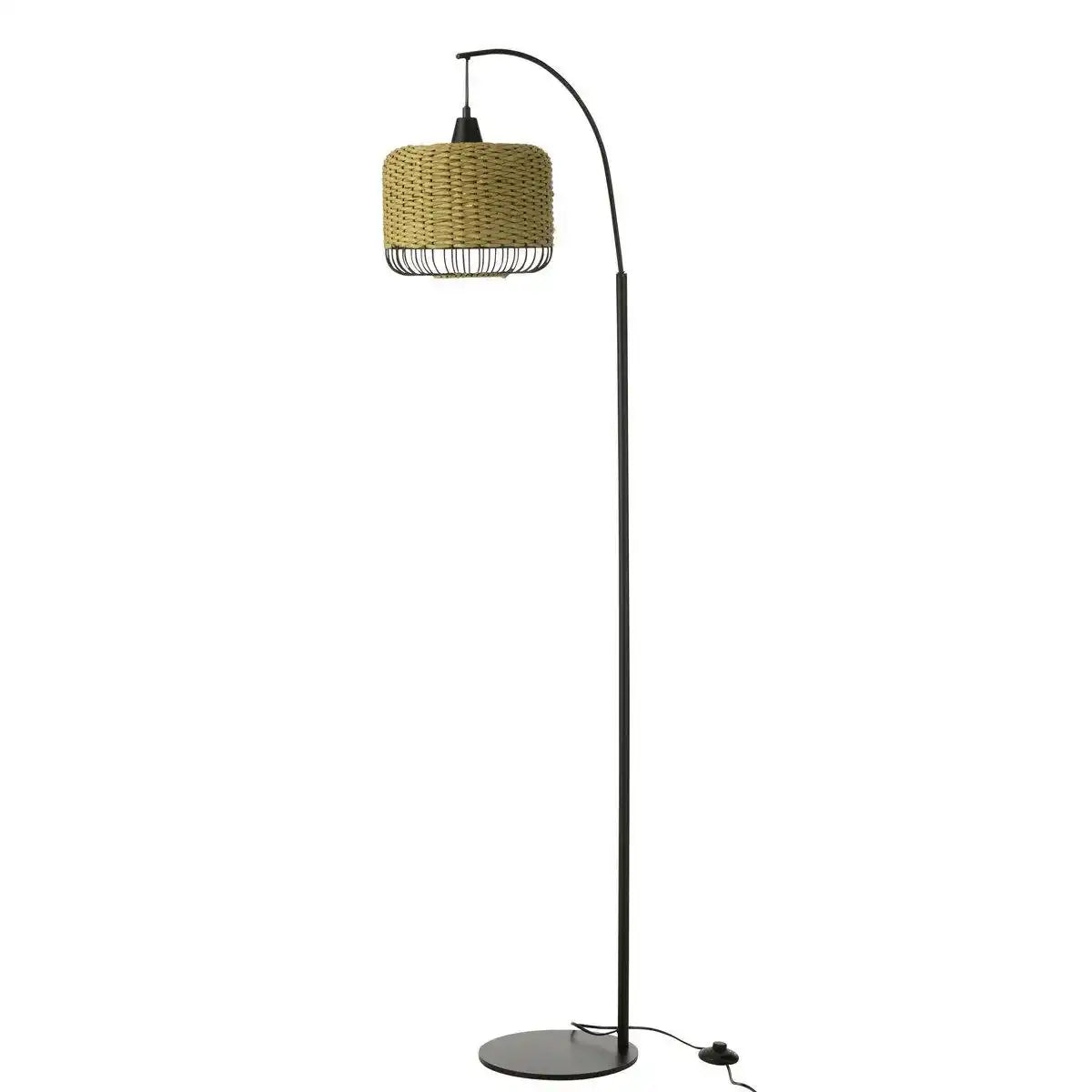 J-Line Stehleuchte Laterne Metall Grün - HomeDesign Knaus
