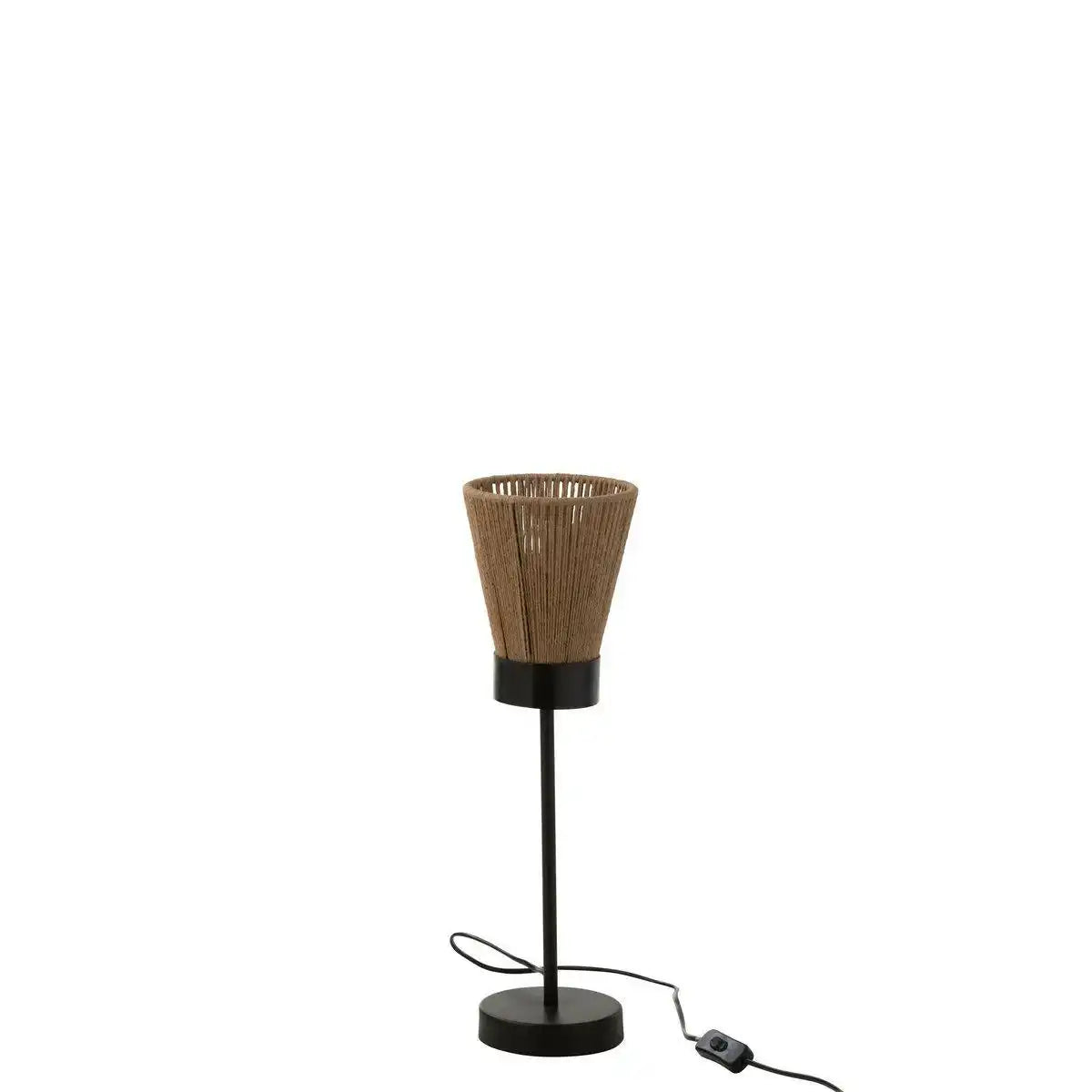 J-Line Stehleuchte Luna – Jute – Beige – klein - HomeDesign Knaus