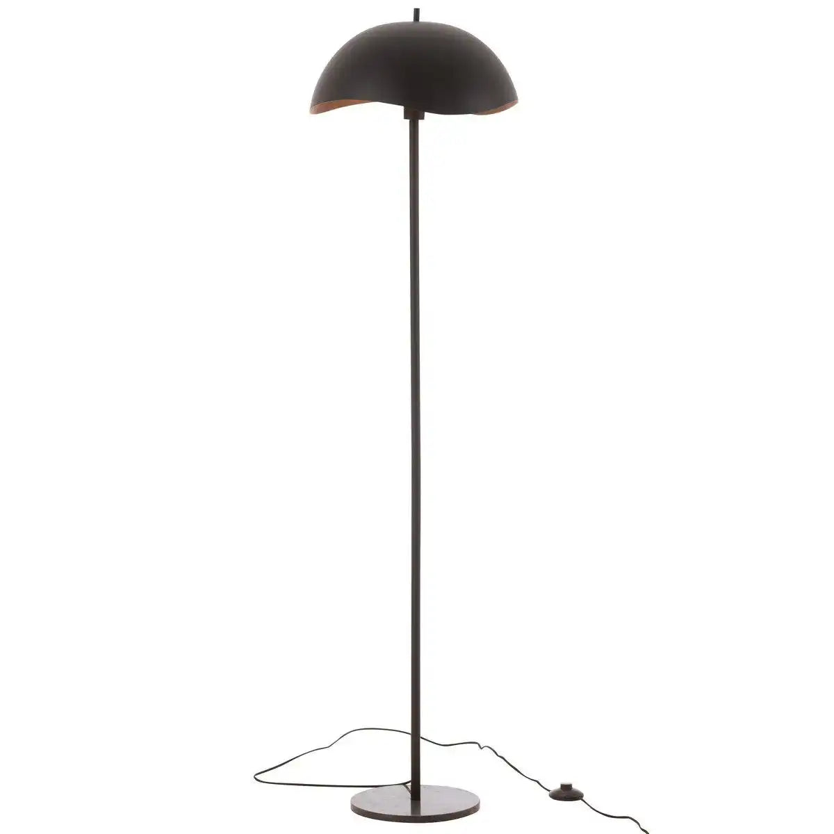 J-Line Stehleuchte Metall/Marmor Schwarz - HomeDesign Knaus