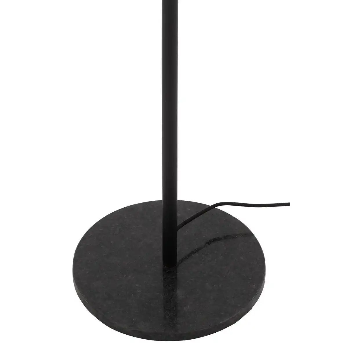 J-Line Stehleuchte Metall/Marmor Schwarz - HomeDesign Knaus