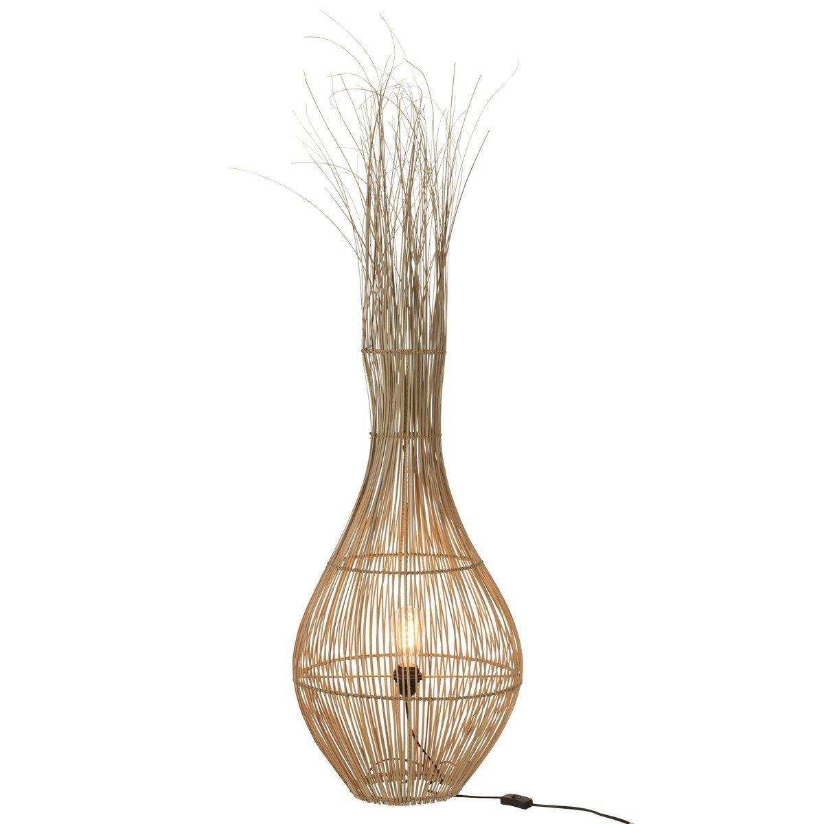 J-Line Stehleuchte Pear Sticks Coconut Natural - HomeDesign Knaus