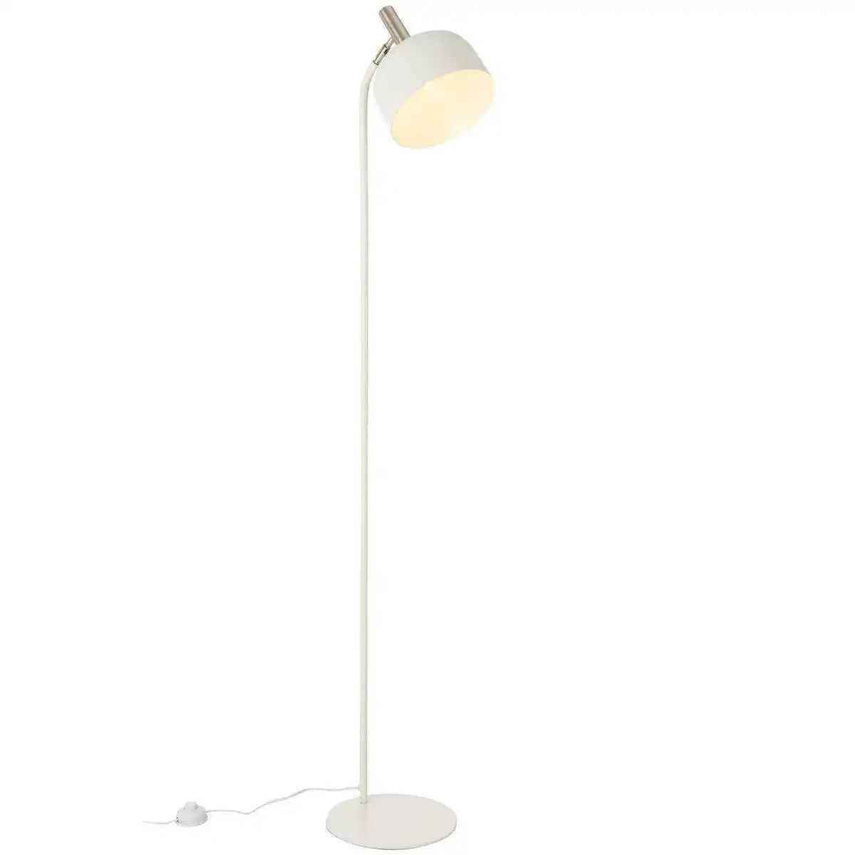 J-Line Stehleuchte Tilt - Metall - Weiß/Gold - HomeDesign Knaus