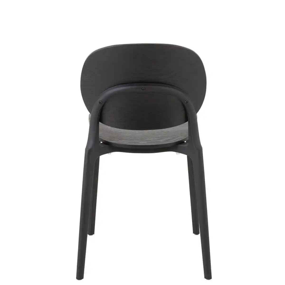 J-Line Stuhl Basic - Kunststoff - Schwarz - HomeDesign Knaus
