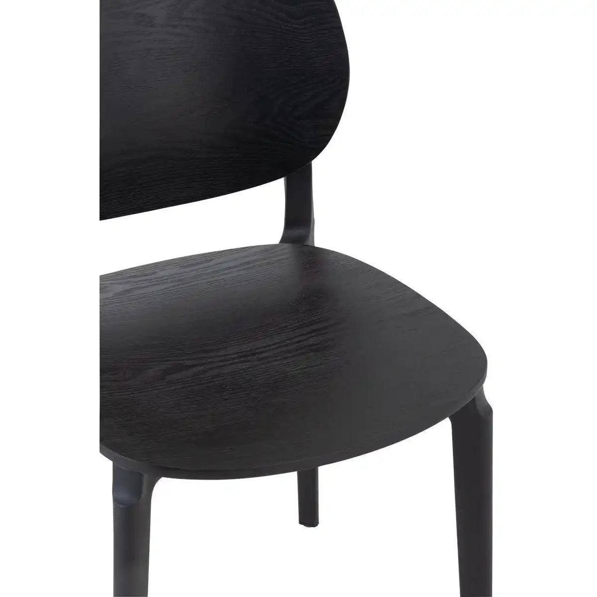 J-Line Stuhl Basic - Kunststoff - Schwarz - HomeDesign Knaus