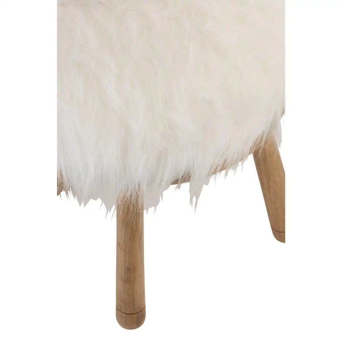 J-Line Stuhl Ear Sheep – Holz – Natur - HomeDesign Knaus