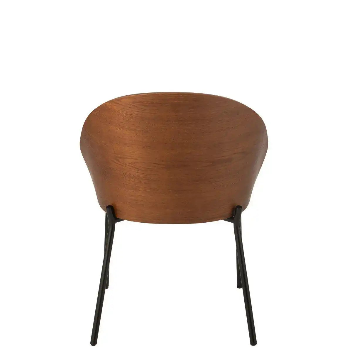 J-Line Stuhl Londe Sperrholz/Metall Braun/Beige - HomeDesign Knaus