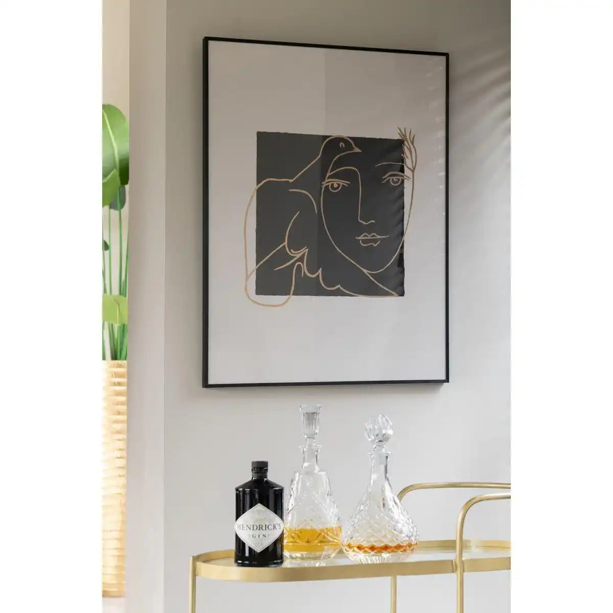 J-Line Survey Karaffe – Dekantierkaraffe – Glas – transparent - HomeDesign Knaus