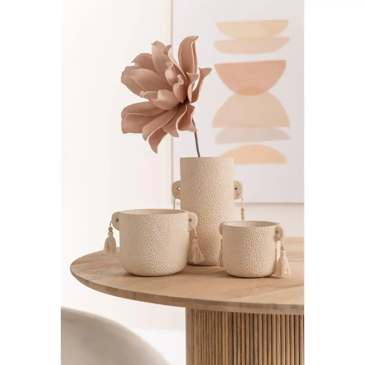 J-Line Tafel Vincent Mangohout Natural Large - HomeDesign Knaus