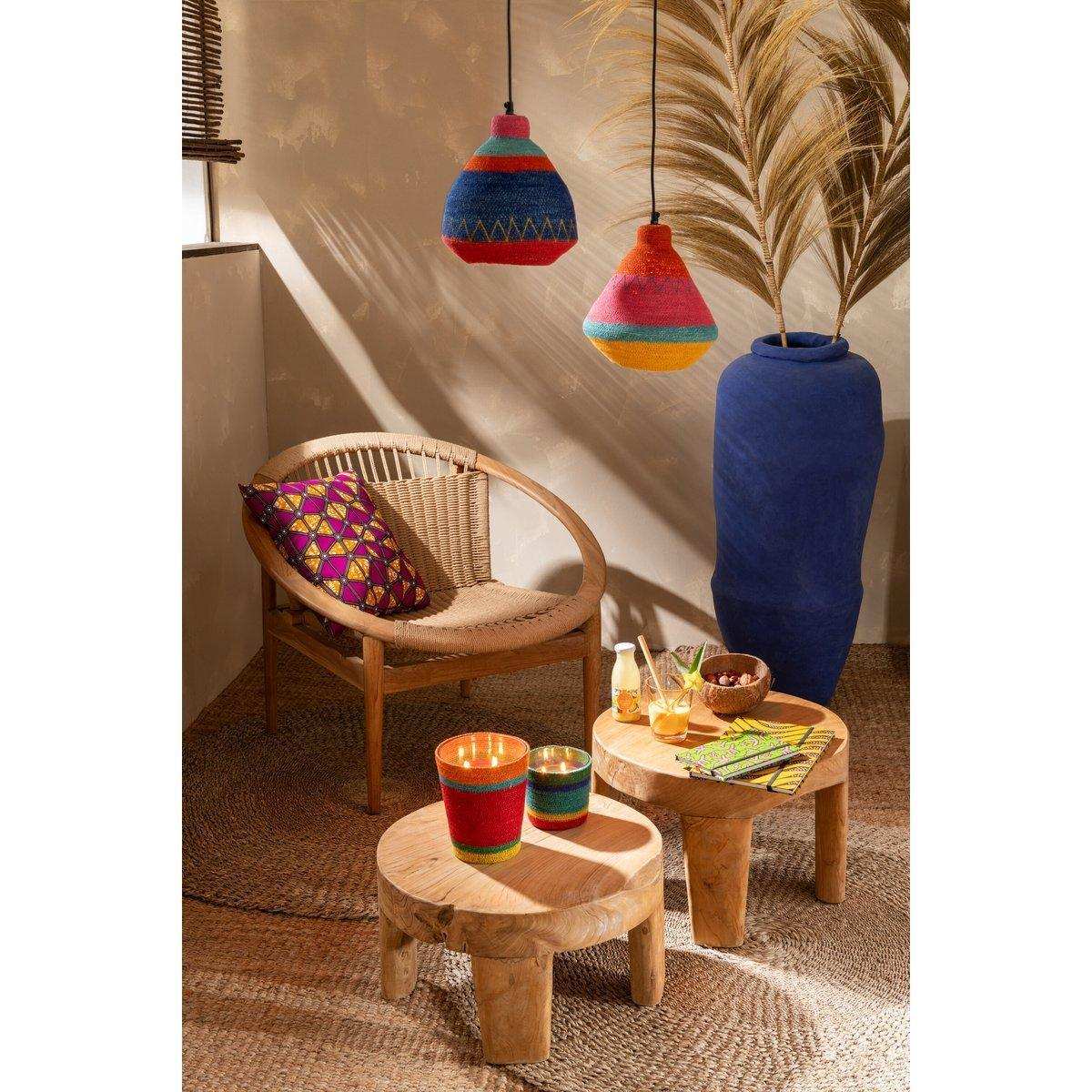 J-Line Teppich rund geflochten – Seegras – natur - HomeDesign Knaus