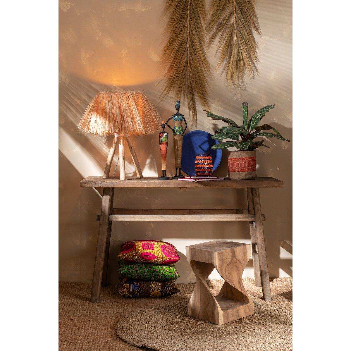 J-Line Teppich rund geflochten – Seegras – natur - HomeDesign Knaus