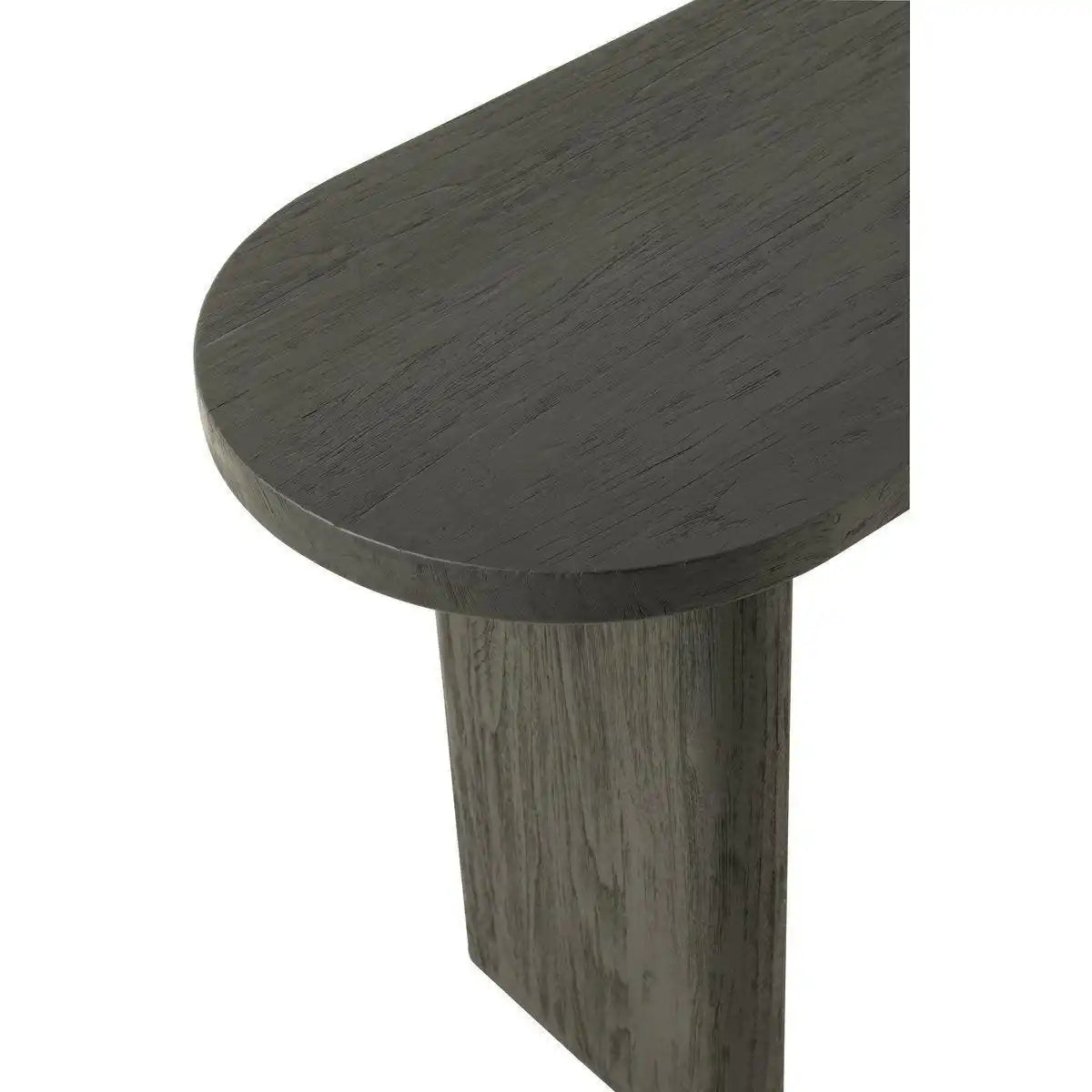 J-Line Tisch Teak – Holz – Schwarz - HomeDesign Knaus