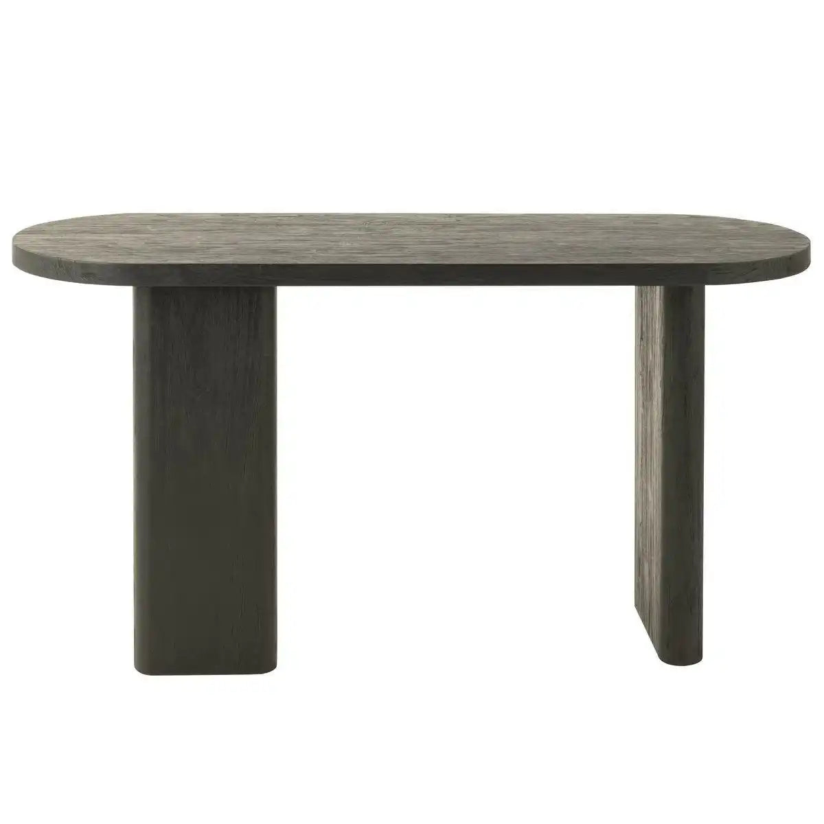 J-Line Tisch Teak – Holz – Schwarz - HomeDesign Knaus