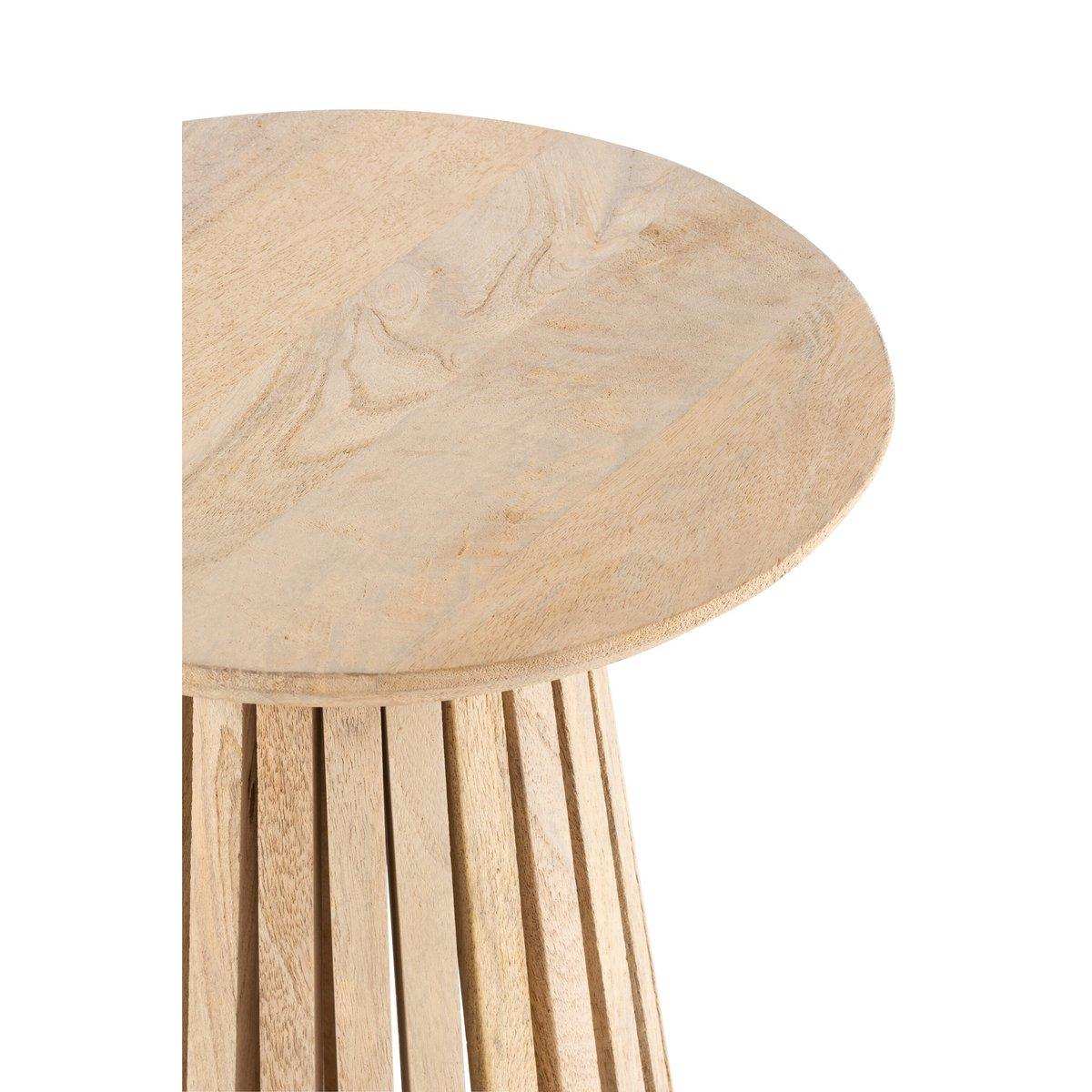J-Line Tisch Vincent – Holz – Natur – klein - HomeDesign Knaus
