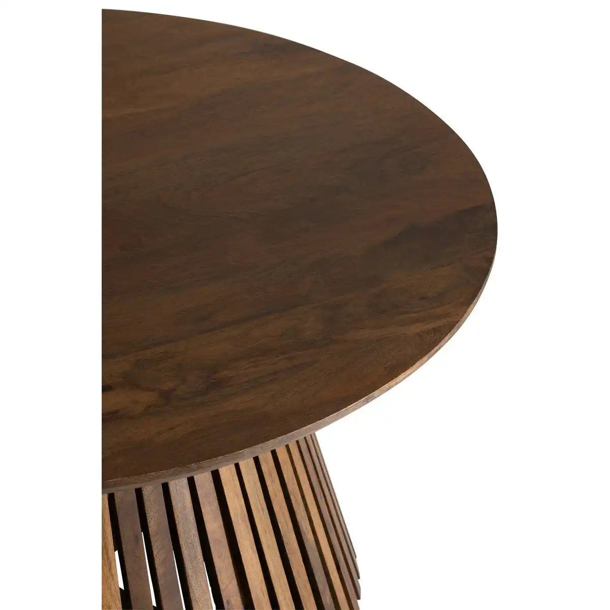 J-Line Tisch Vincent Mangoholz Braun Medium - HomeDesign Knaus