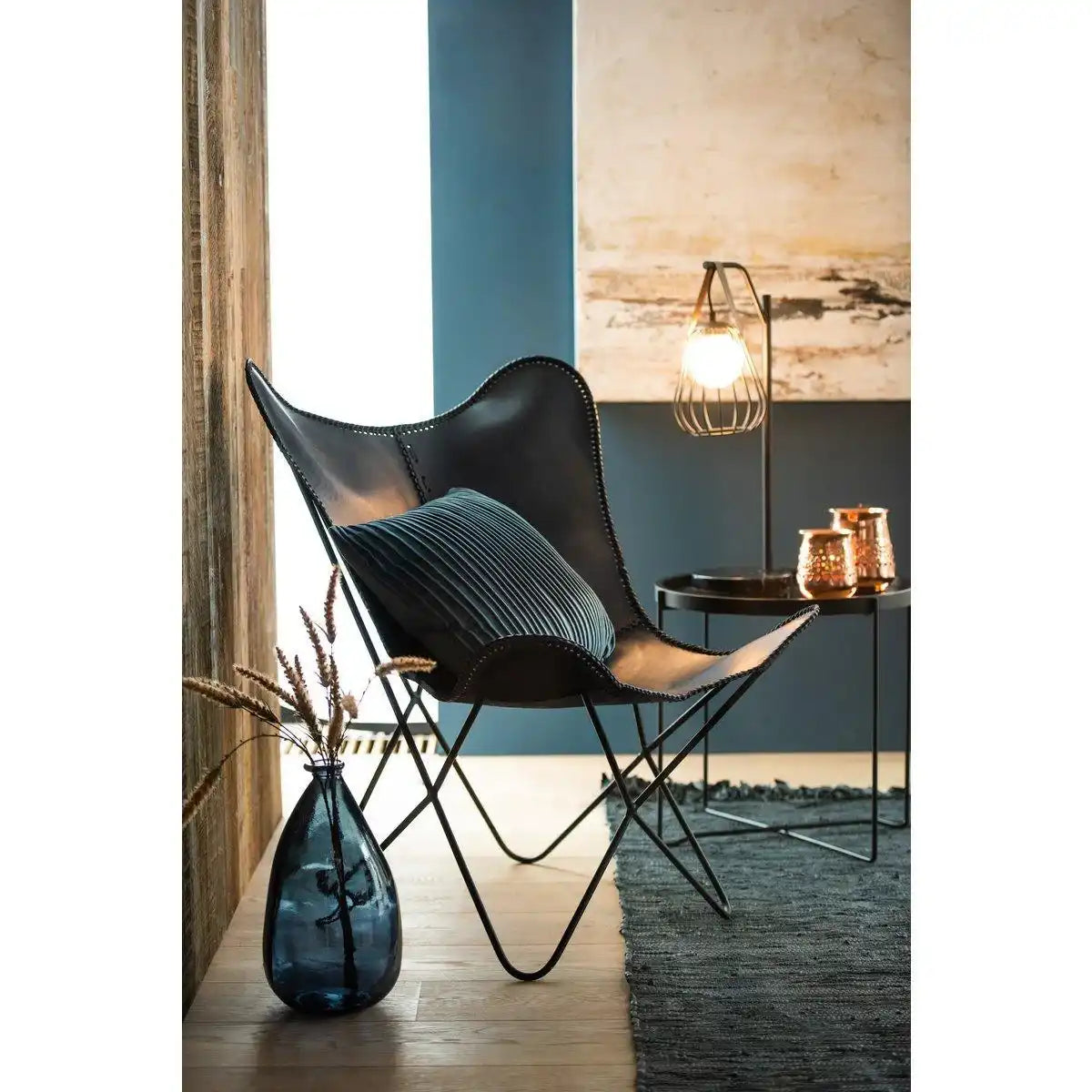 J-Line Tischlampe - Polyresin - Schwarz - HomeDesign Knaus