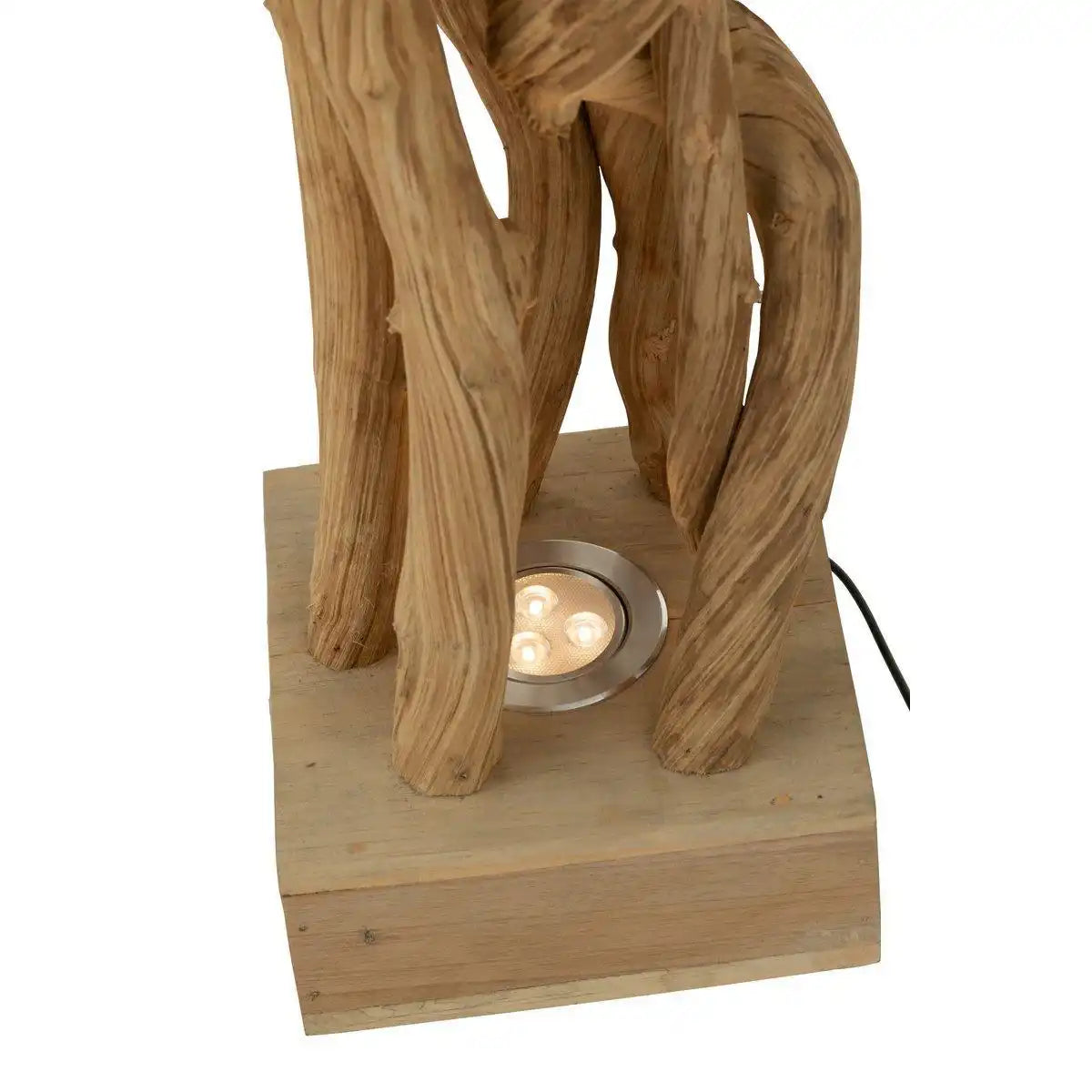 J-Line Tischleuchte Branches – Holz – Natur - HomeDesign Knaus