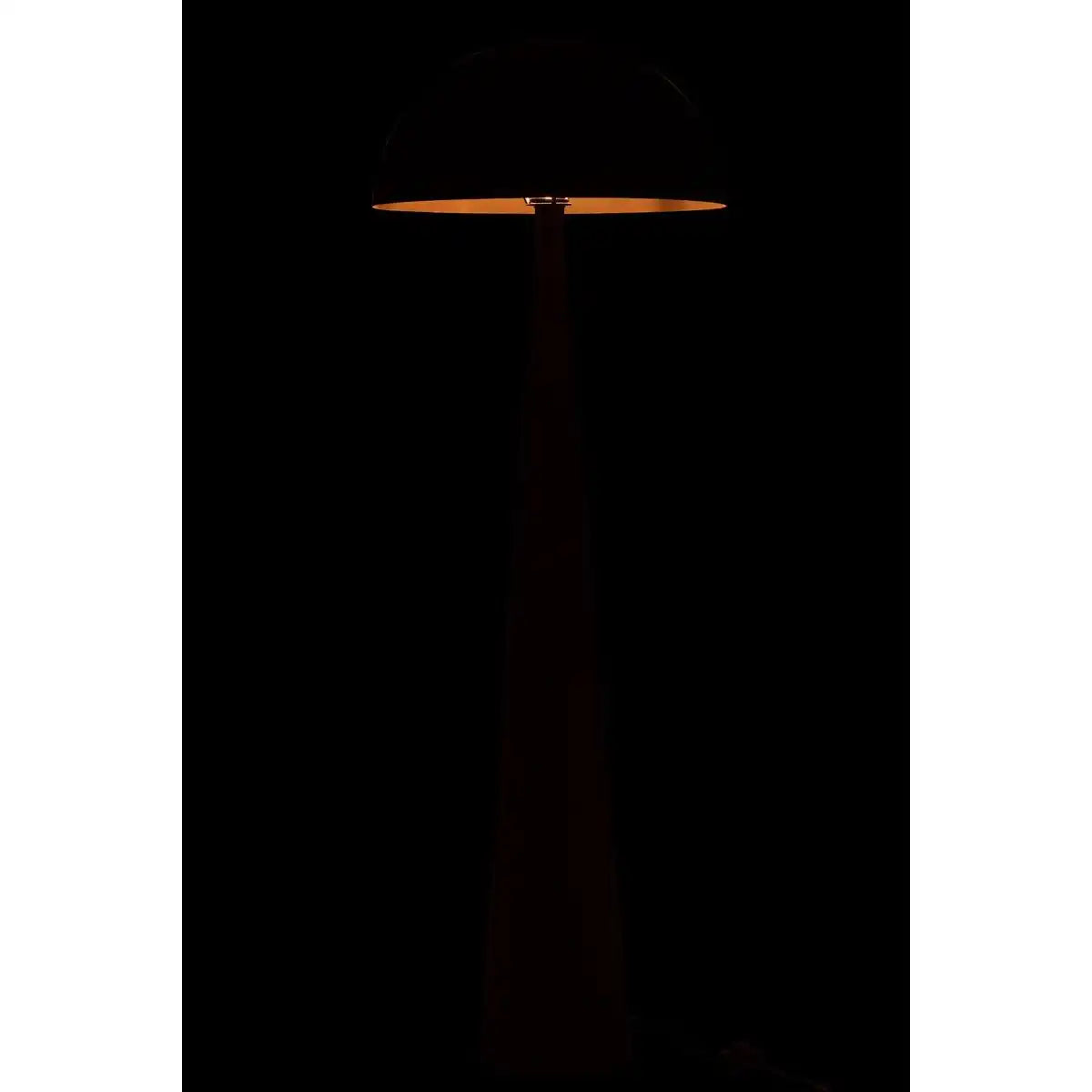 J-Line Tischleuchte Mushroom – Metall – Schwarz - HomeDesign Knaus