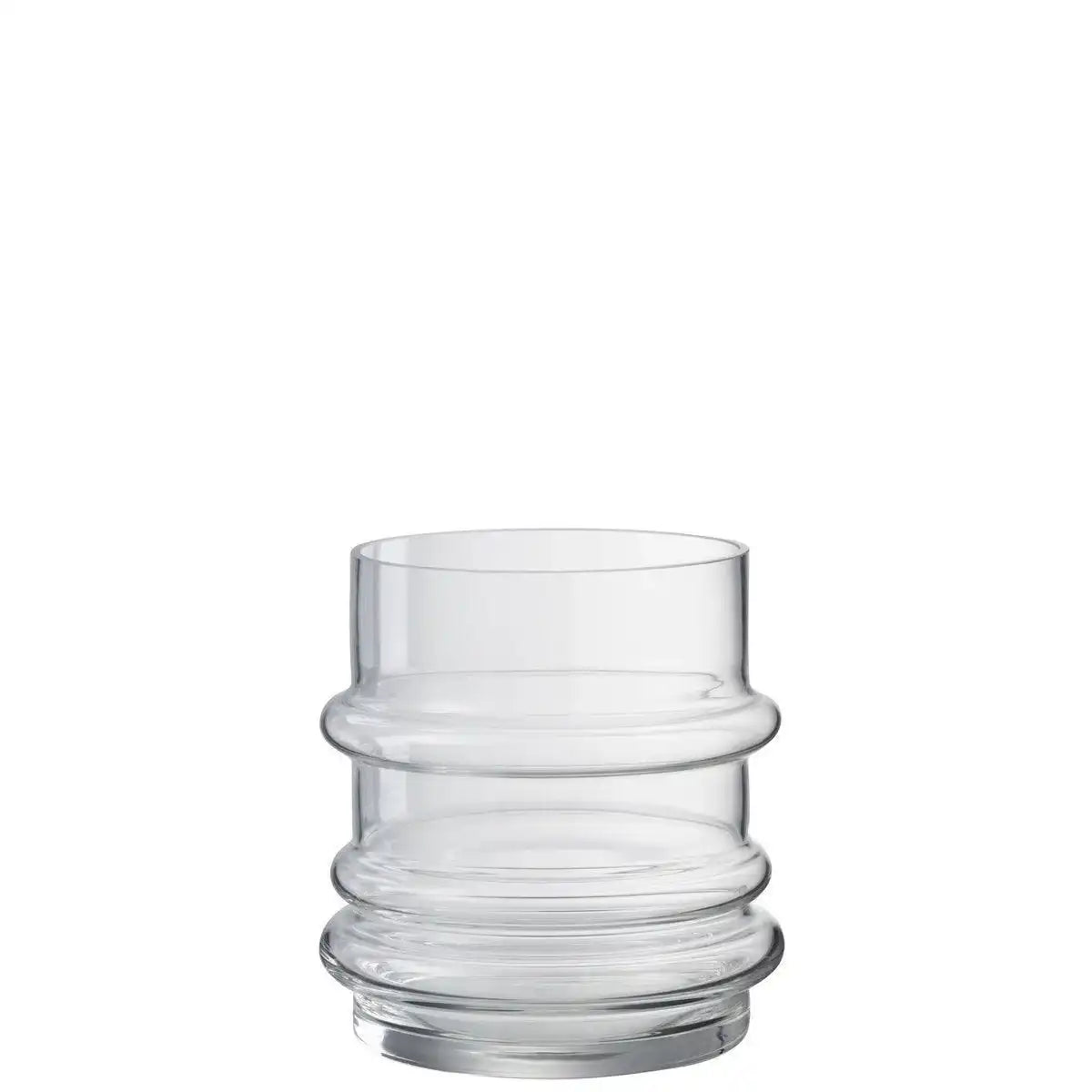 J-Line Vase Band - Glas - transparent - klein - 15,00 cm hoch - HomeDesign Knaus