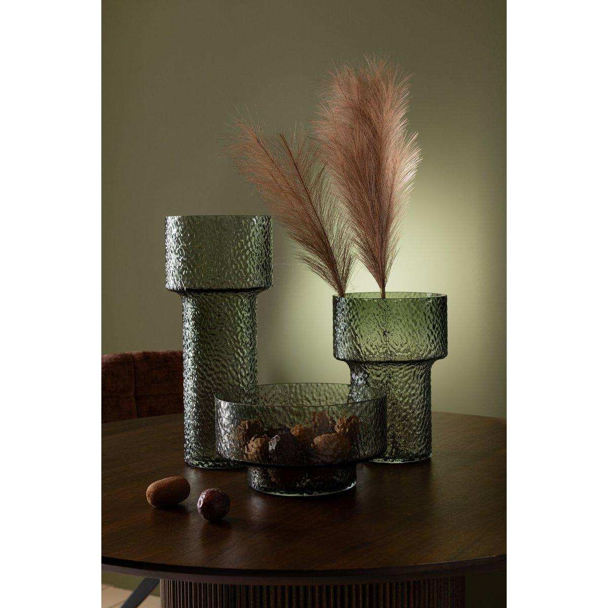 J-Line Vase Betty Glas Grün Groß - HomeDesign Knaus