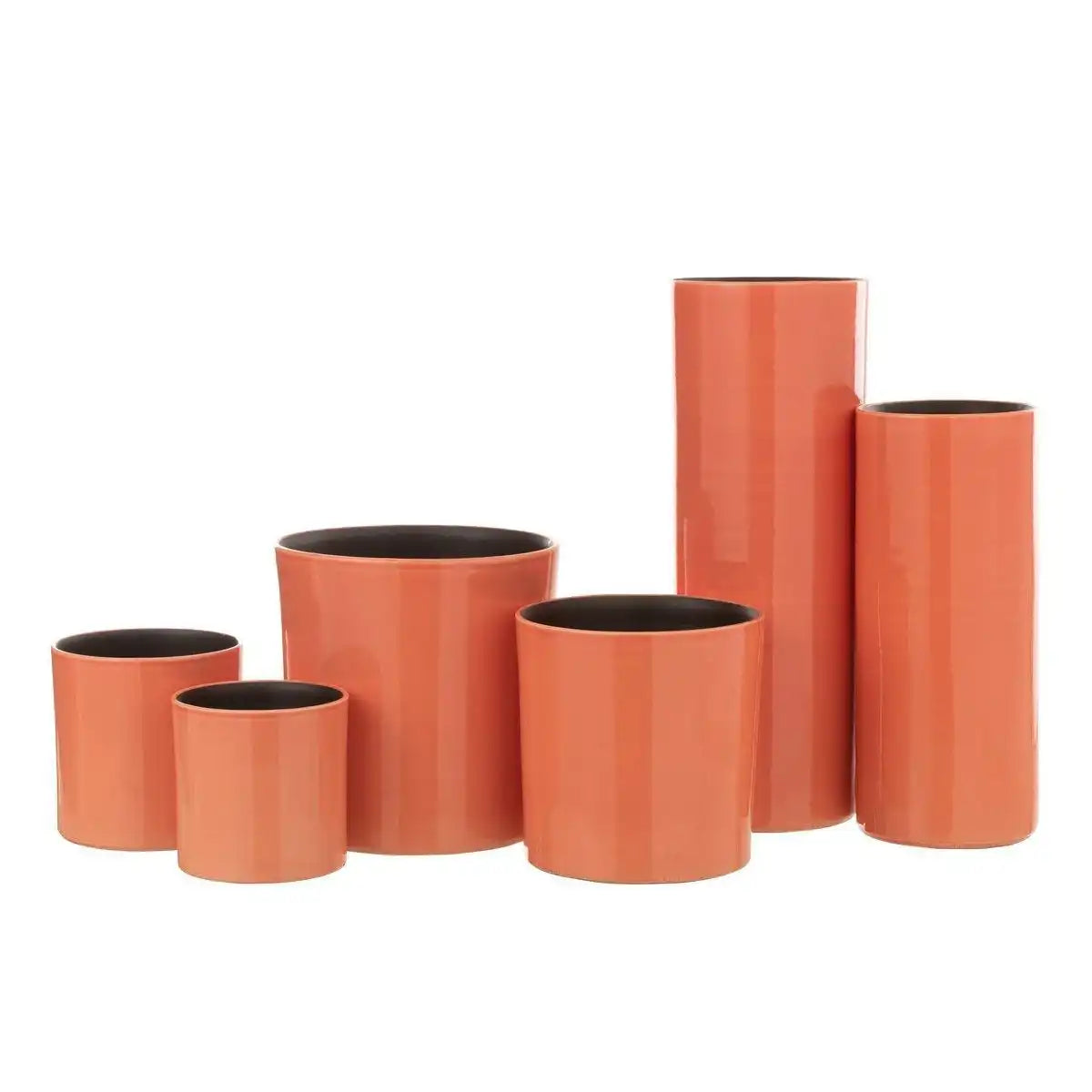 J-Line Vase Flek - Keramik - Rosa - Groß - HomeDesign Knaus
