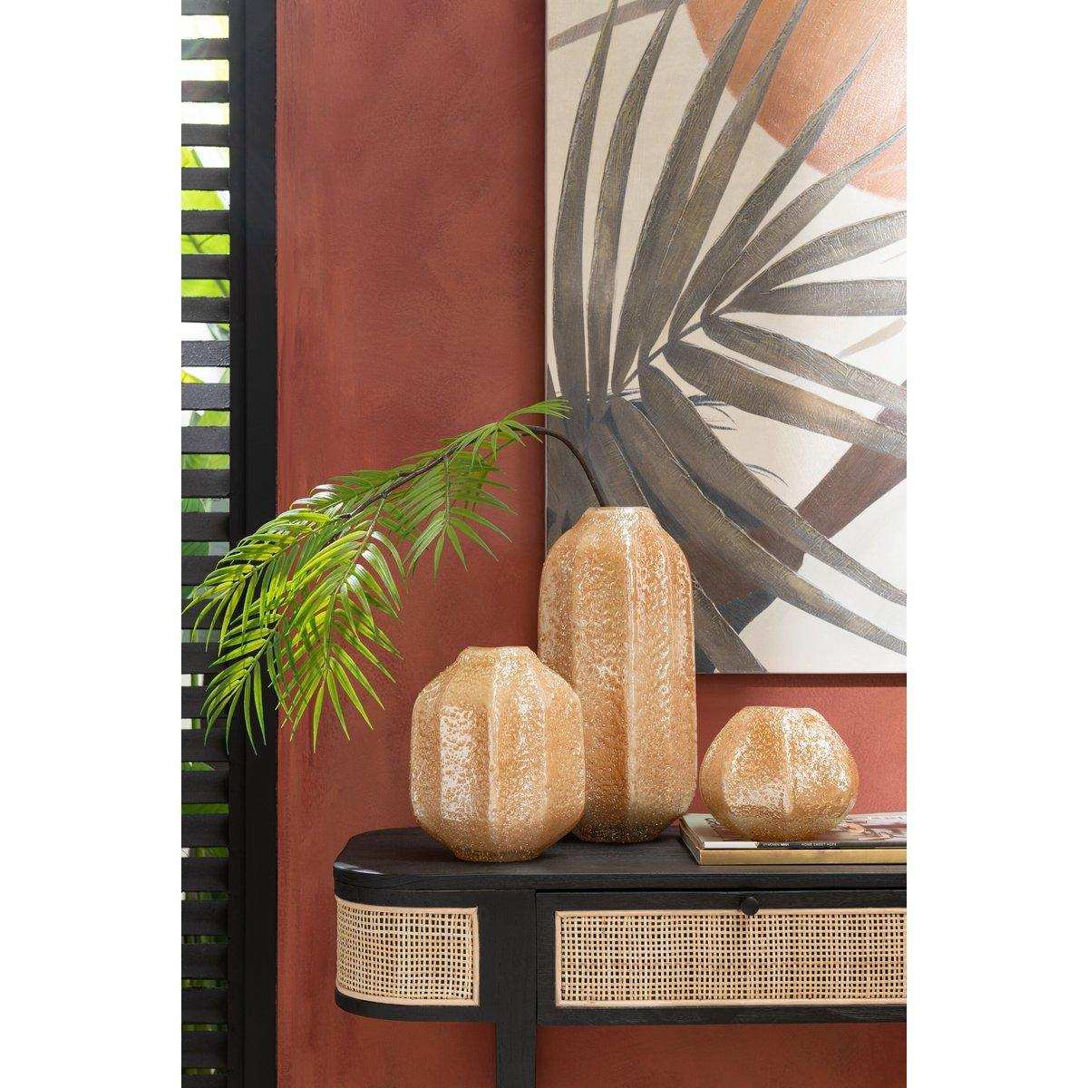 J-Line Vase - Glas - hellorange - klein - HomeDesign Knaus