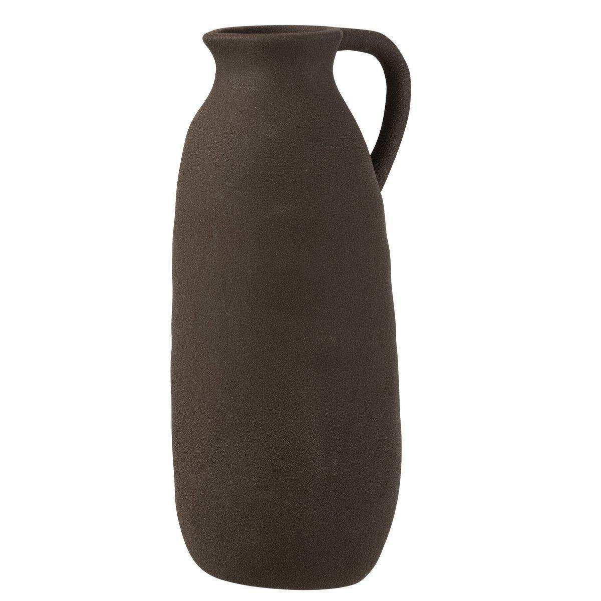 J-Line Vase Krug - Keramik - Schwarz - Groß - HomeDesign Knaus