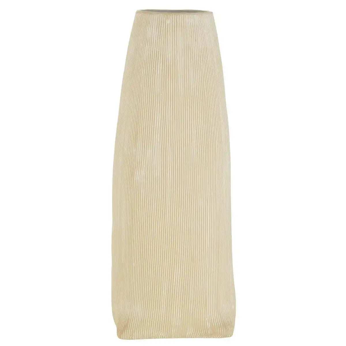 J-Line Vase Maria Lang - Keramik - Weiß - Groß - HomeDesign Knaus