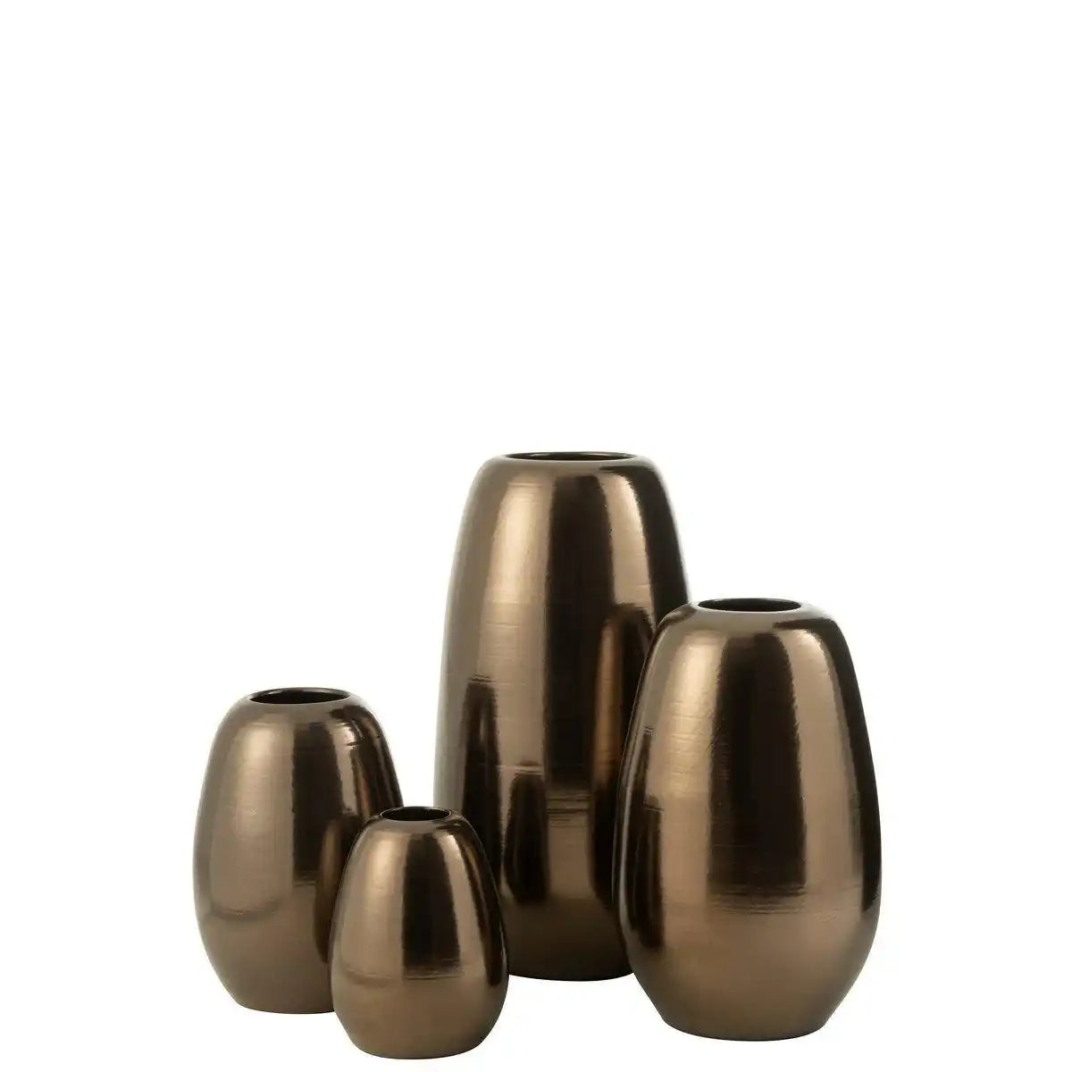 J-Line Vase Porzellan Gold Extra Large - HomeDesign Knaus